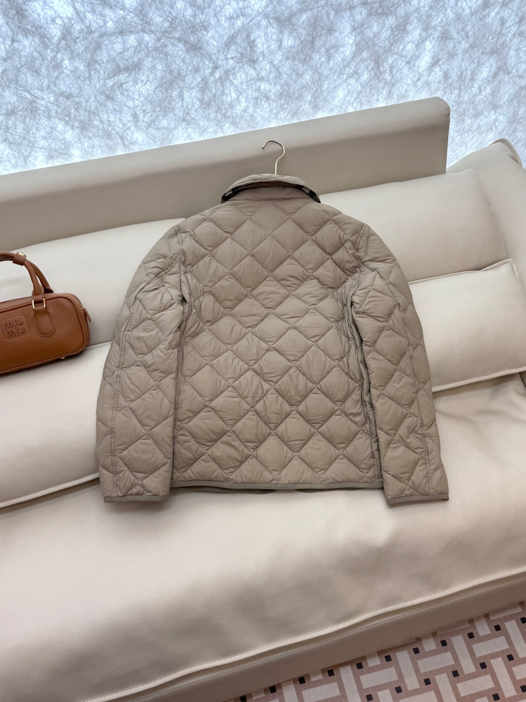 Burberry 25 Jacket Apricot Nylon Cotton