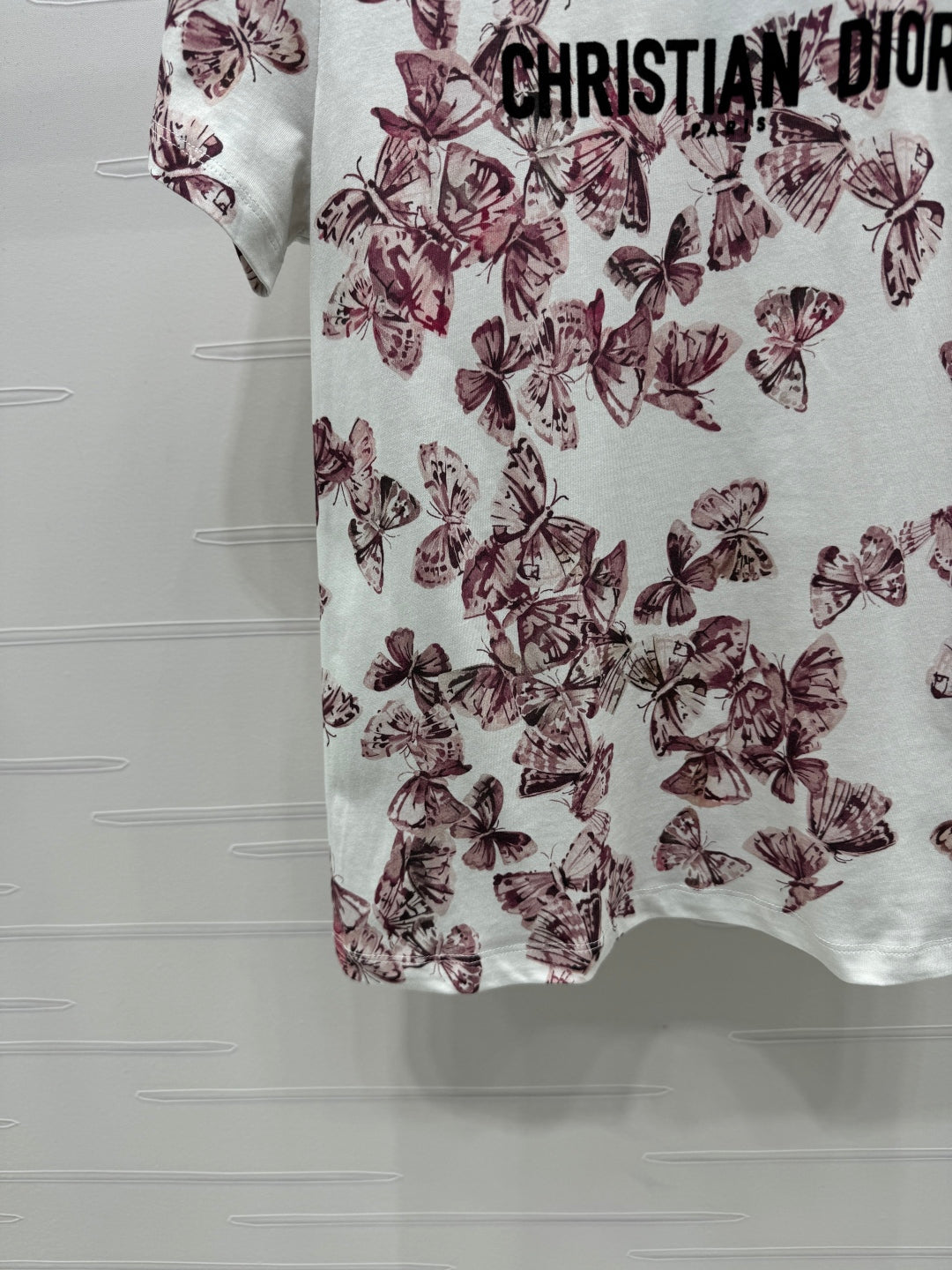 Dior 25C T-Shirt Papillon multicolore Pattern 228799
