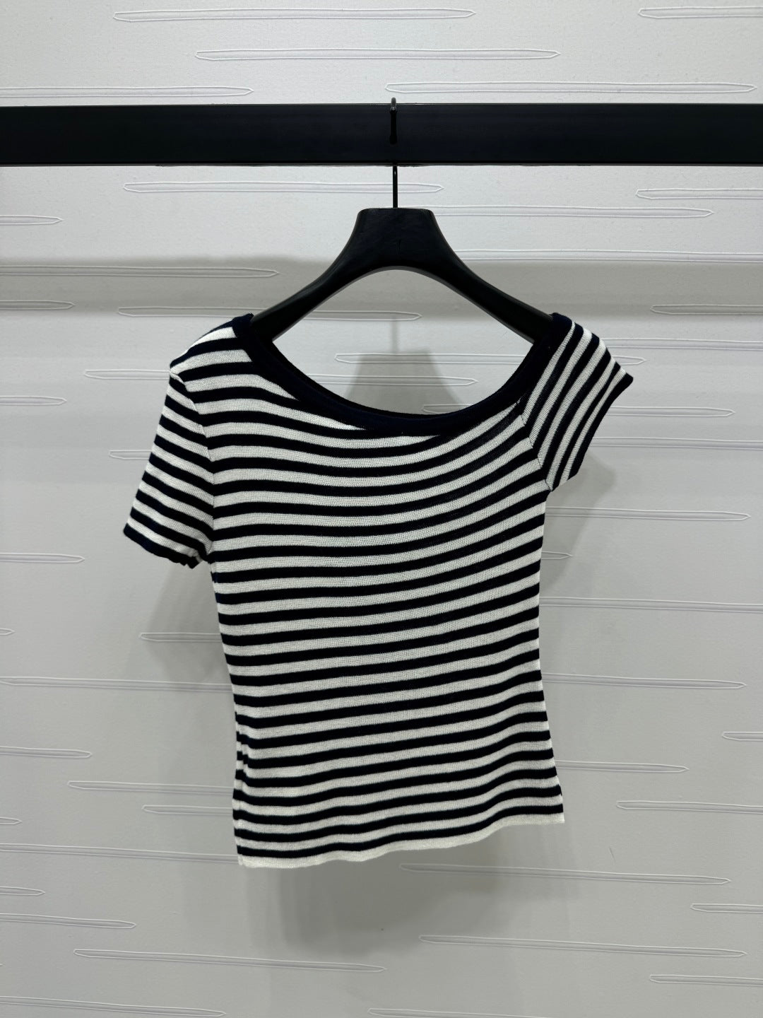 Prada 25 One-Shoulder Top Wool 233511