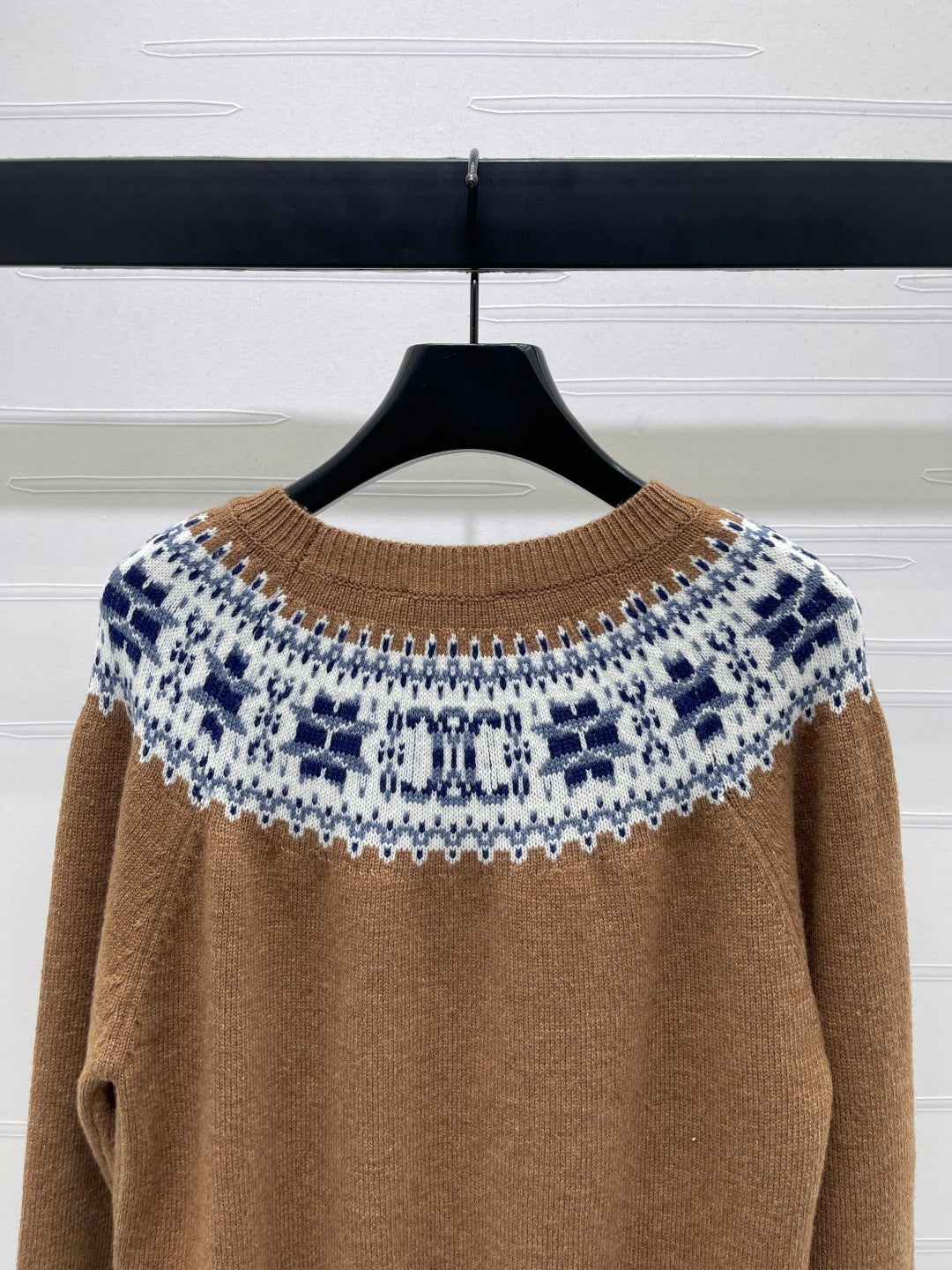 Celine 25 Patterned Sweater Cashmere 295598