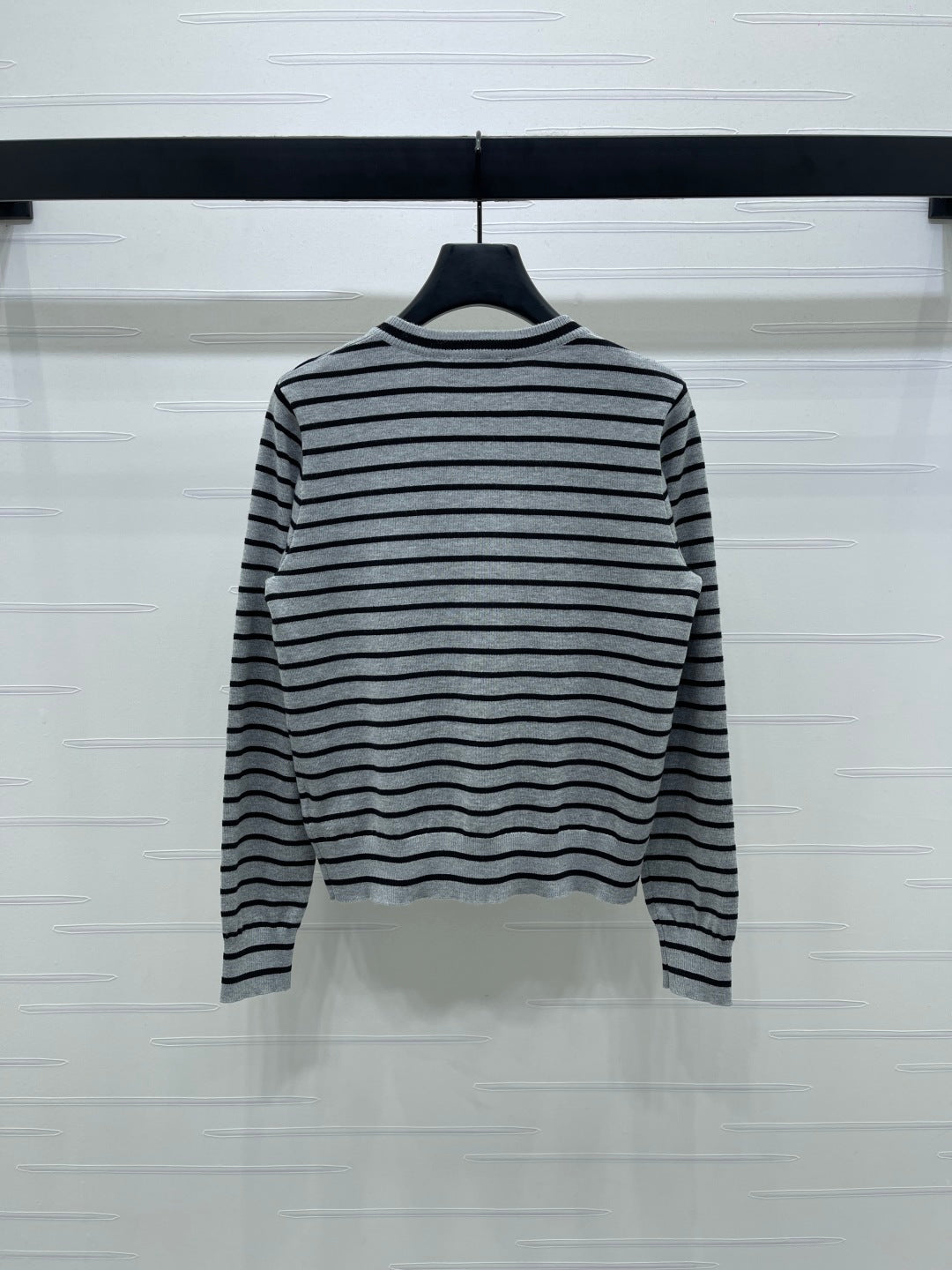Celine 25 Striped Cardigan Wool 296266