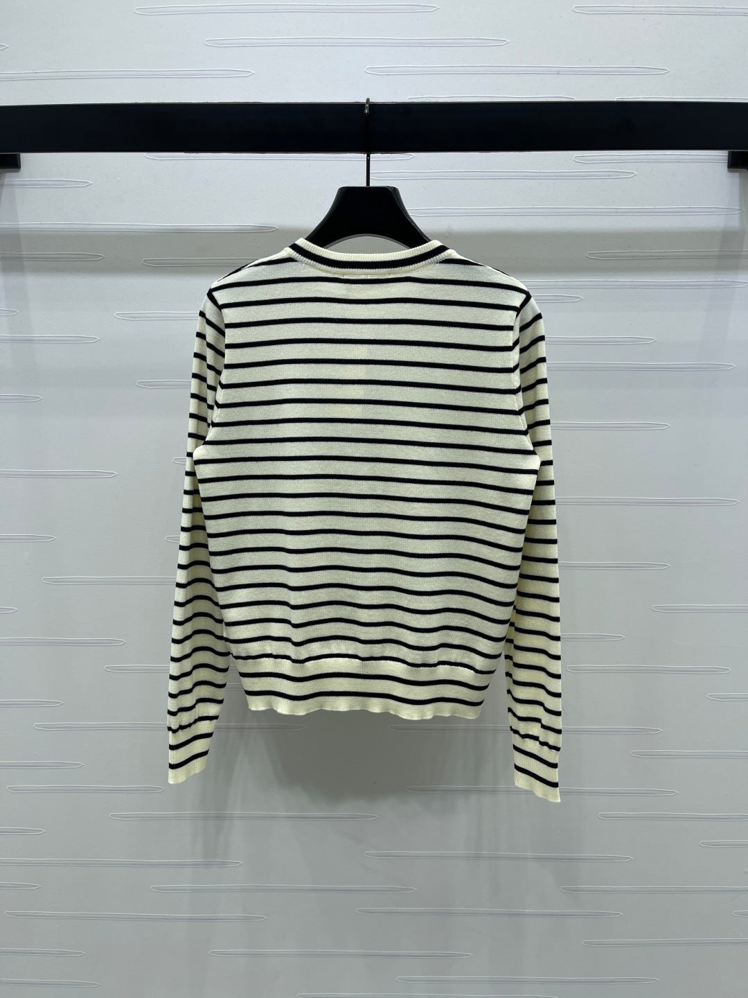 Celine 25 Striped Cardigan Wool 296266