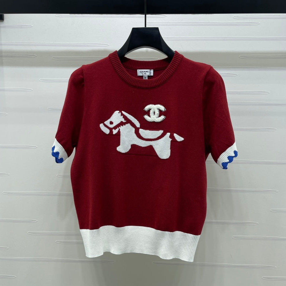 Chanel 2026 Shirt Red Wool 402535