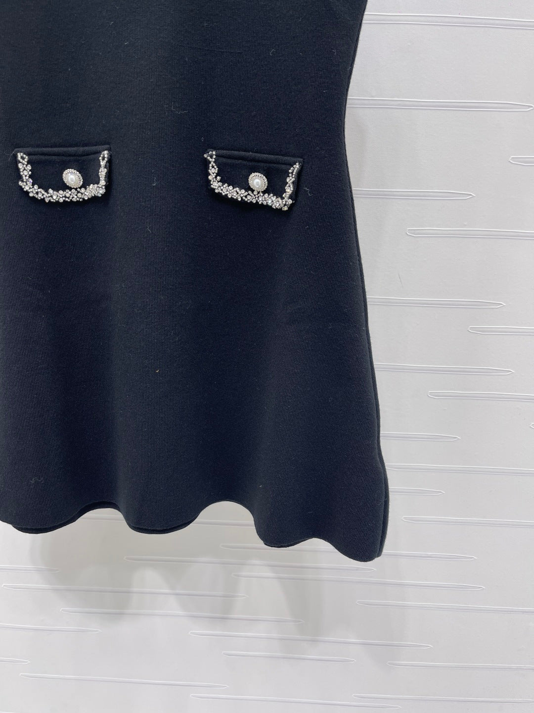 Chanel 2026 Vest Dress Black Wool Acrylic 136376