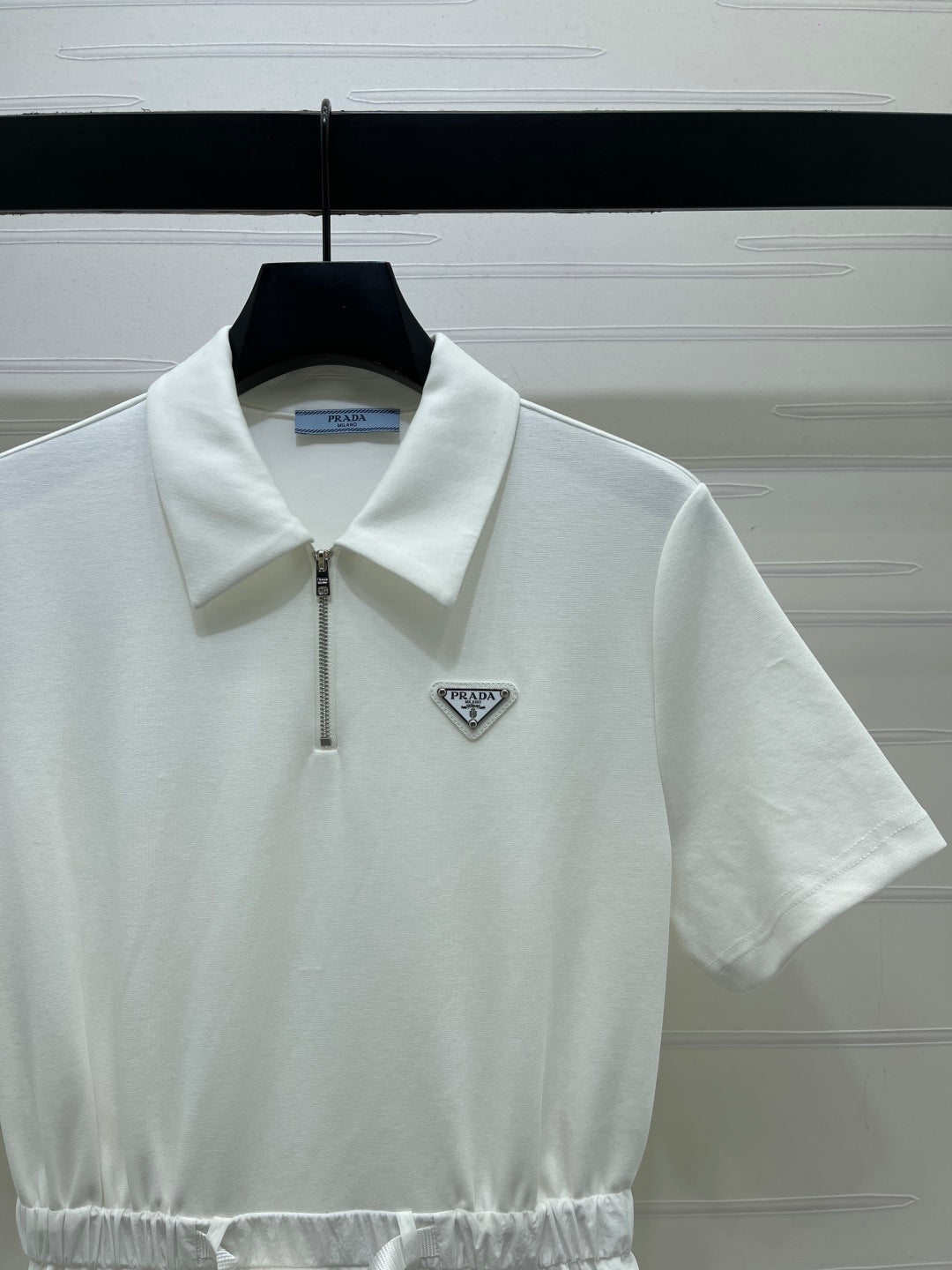 Prada 2026 Drawtring Dress Cotton Polyester 391498