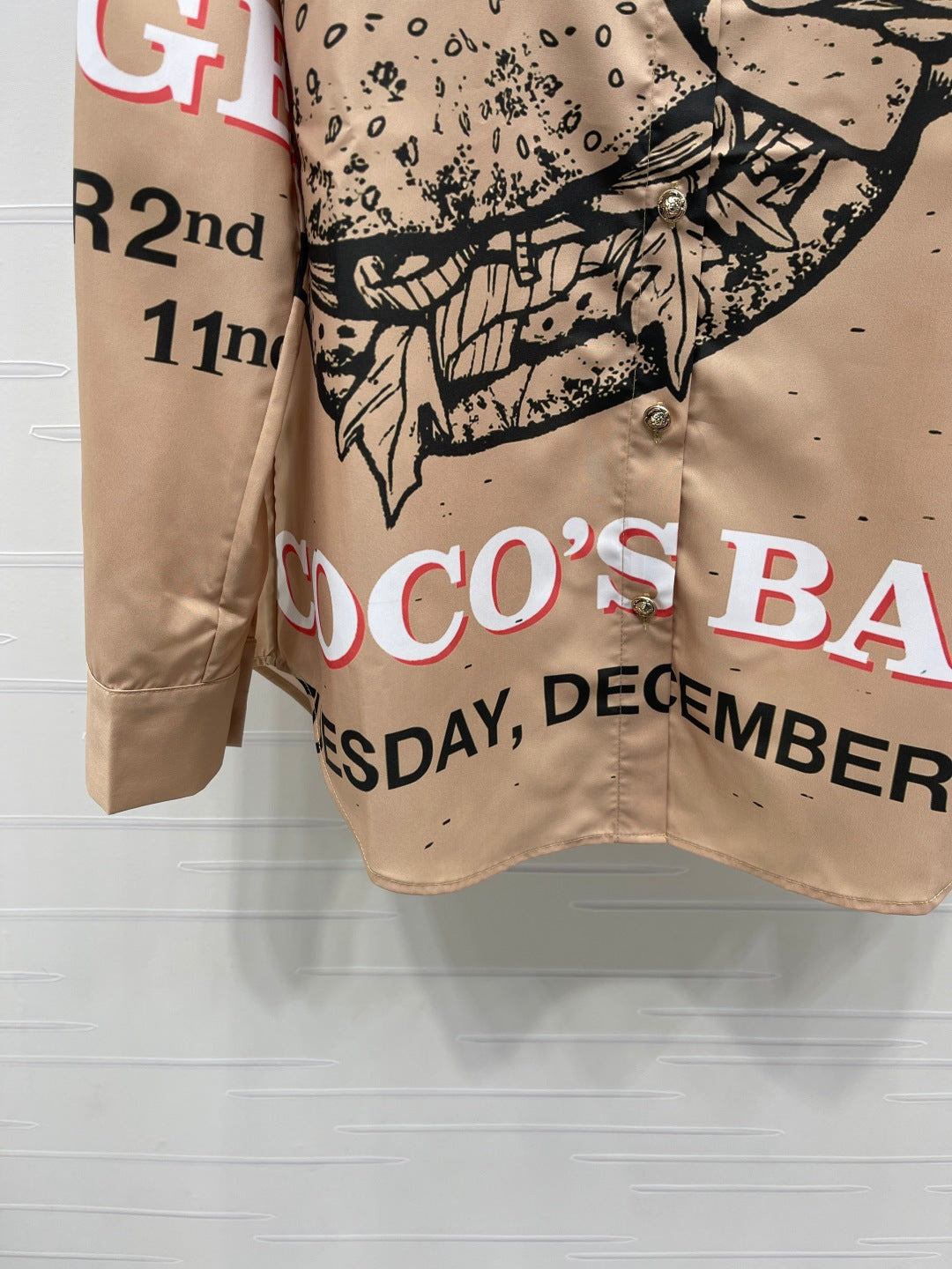 Chanel 2026 Shirt Brown Polyeste 401580