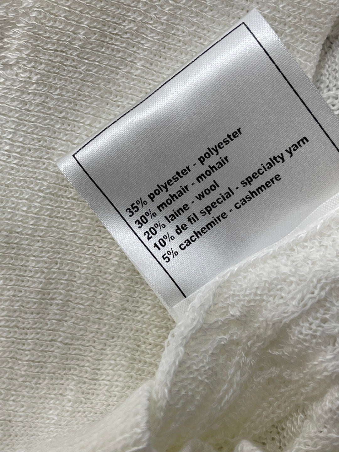 Chanel 2026 Polo Shirt Wool 401559