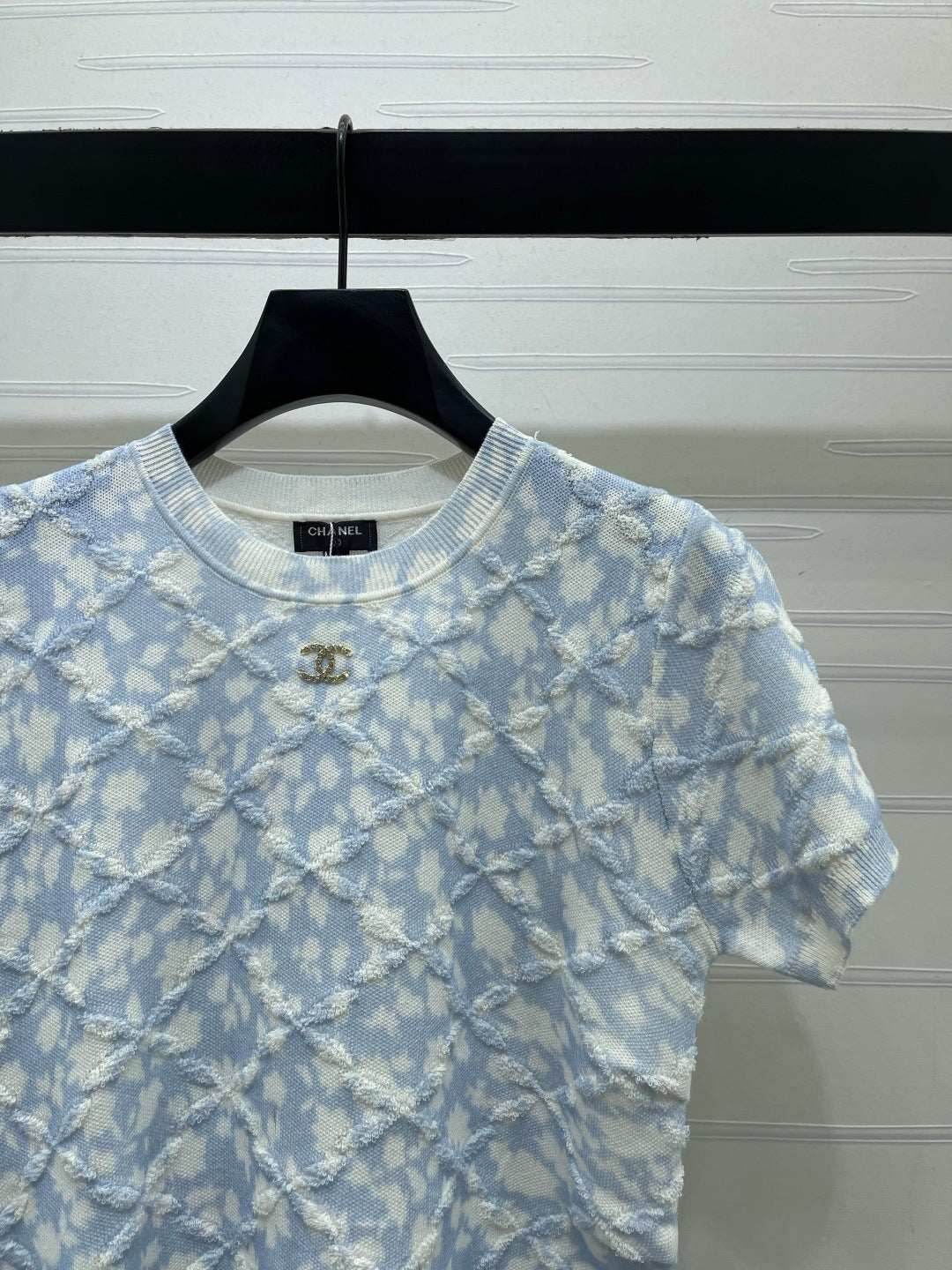 Chanel 2026 Shirt Blue Wool 401606