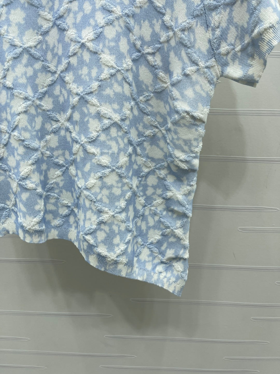 Chanel 2026 Shirt Blue Wool 401606