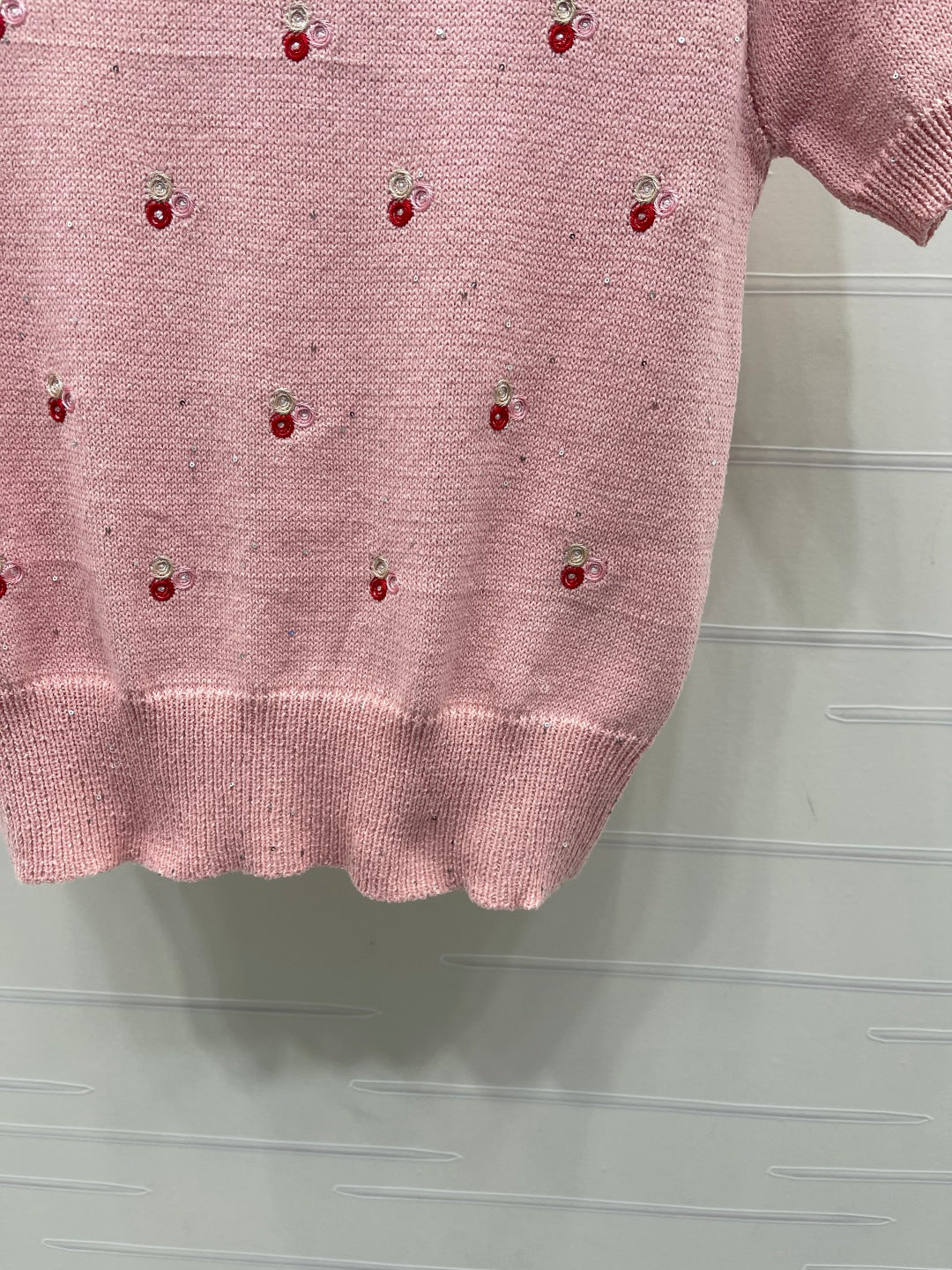 MiuMiu 2026 Shirt Pink Wool 643220