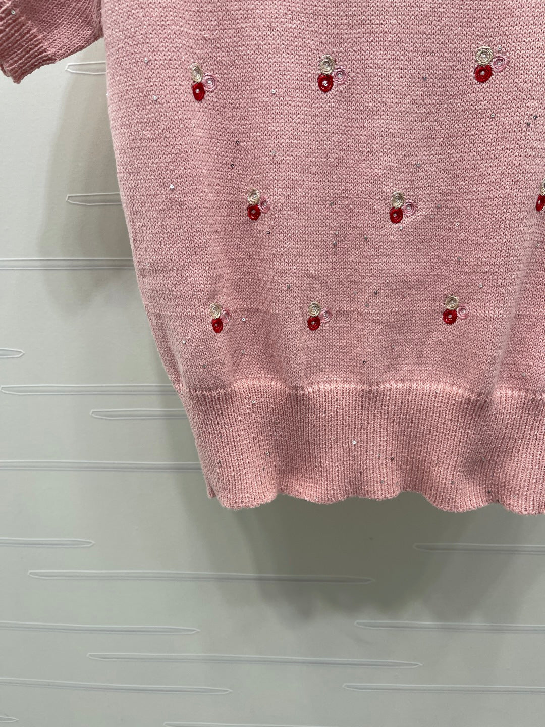 MiuMiu 2026 Shirt Pink Wool 643220
