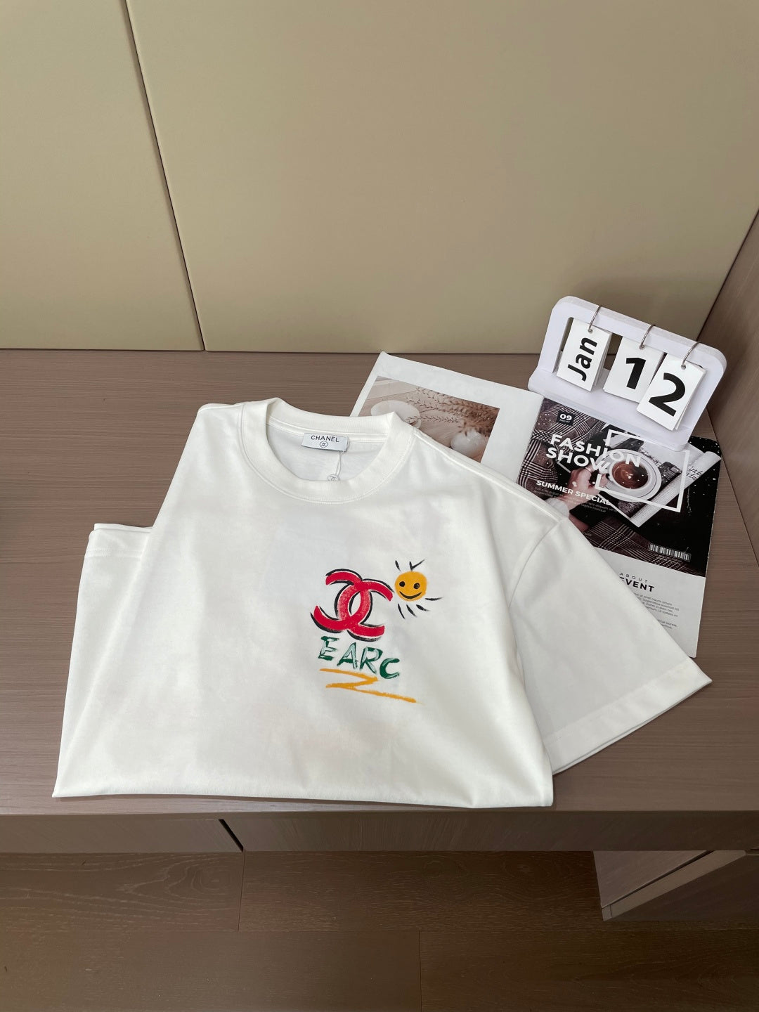 CC 2026 Short-Sleeve T-Shirt Double C Star Cotton 436859
