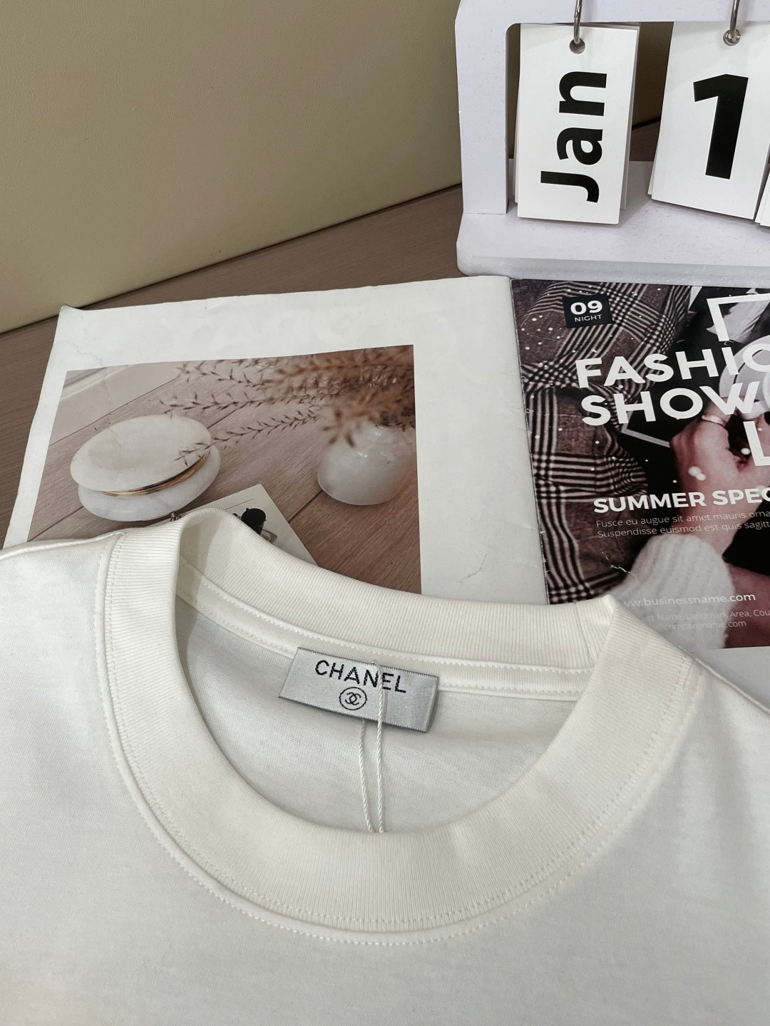 CC 2026 Short-Sleeve T-Shirt Double C Star Cotton 436859
