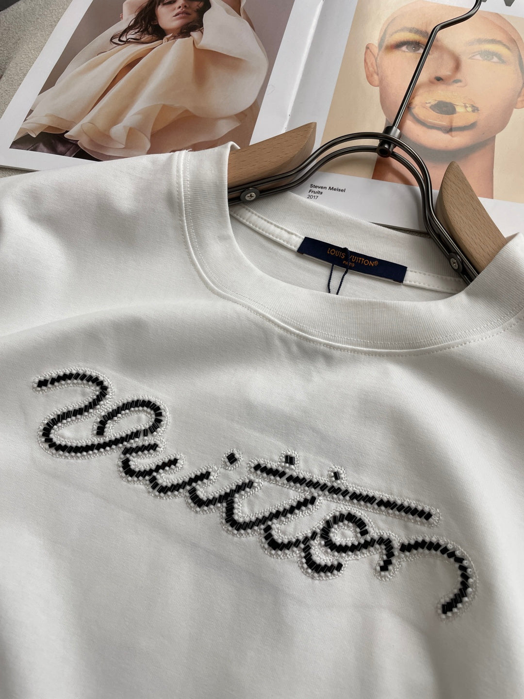 LV 26A Short-Sleeve T-Shirt Oversized Cotton 405943