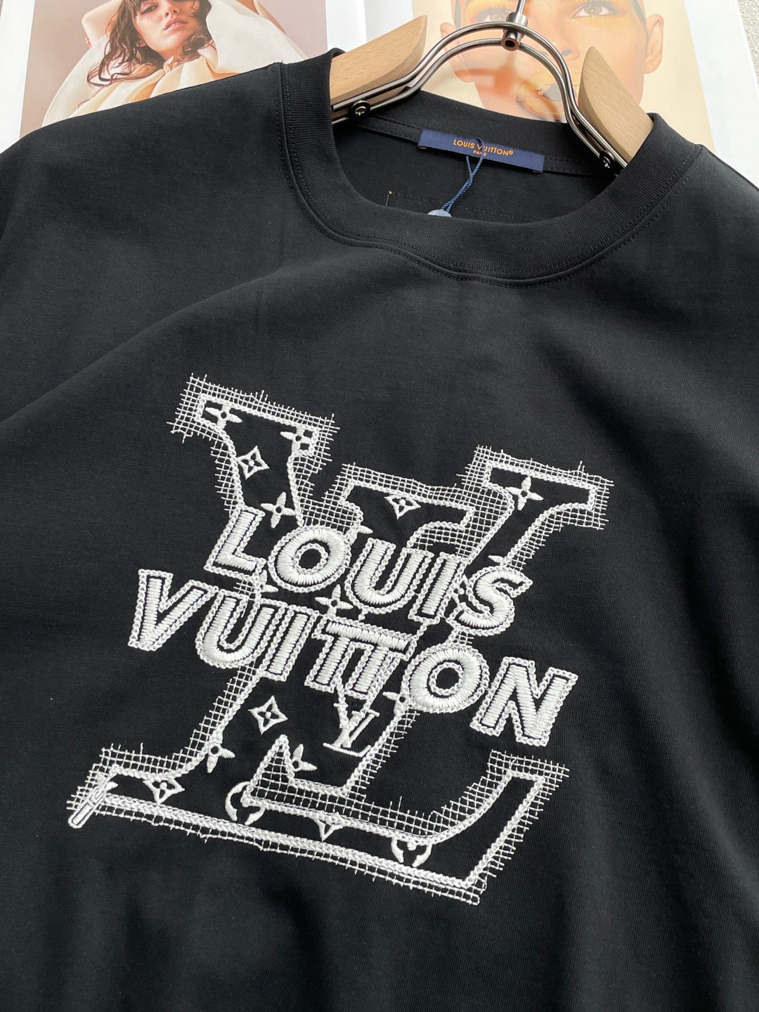 LV 26A Short-Sleeve T-Shirt Oversized Cotton 405944