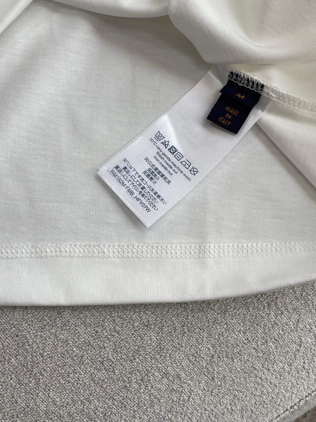 LV 26A Short-Sleeve T-Shirt Oversized Cotton 405944