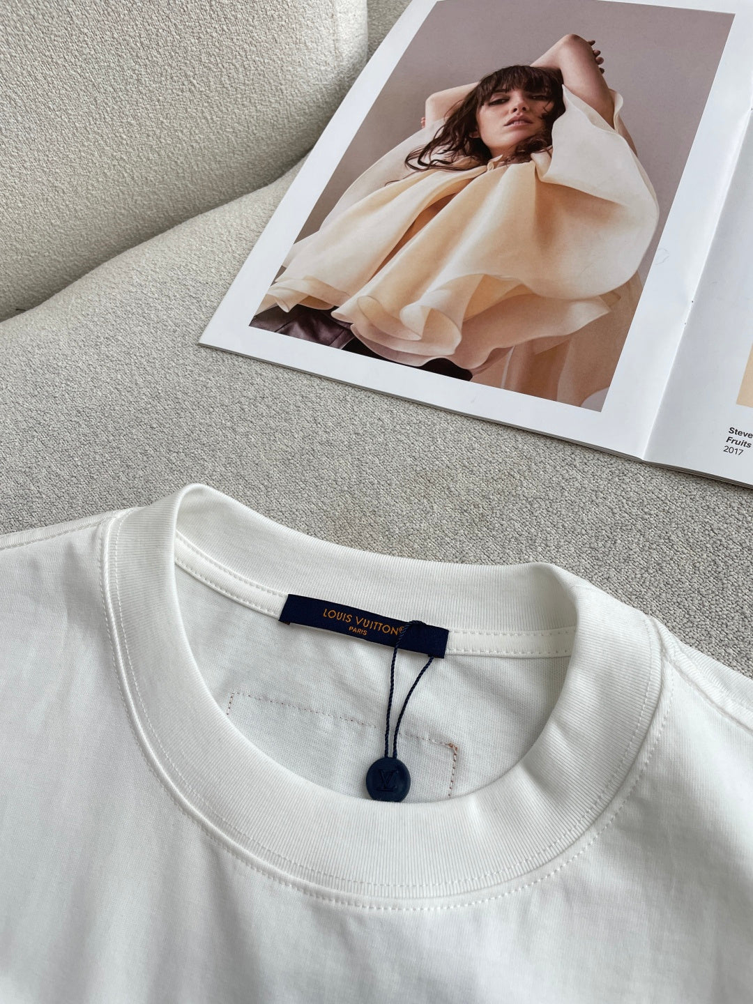 LV 26A Short-Sleeve T-Shirt Oversized Cotton 405944
