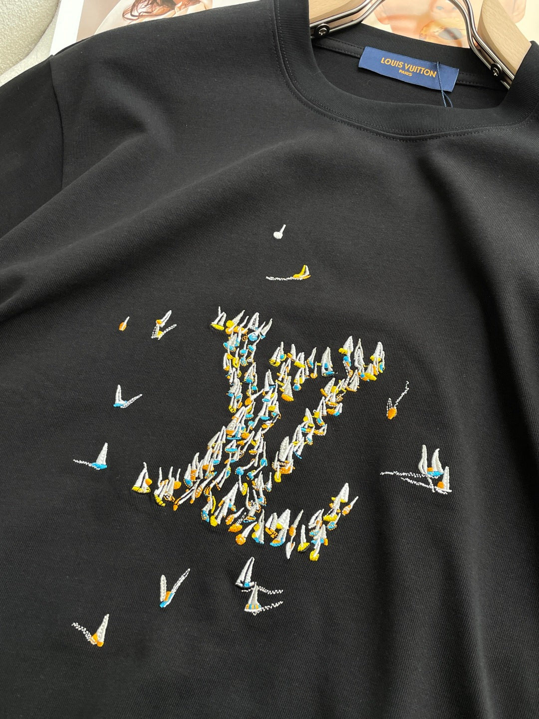 LV 26A Short-Sleeve T-Shirt Oversized Cotton 405952