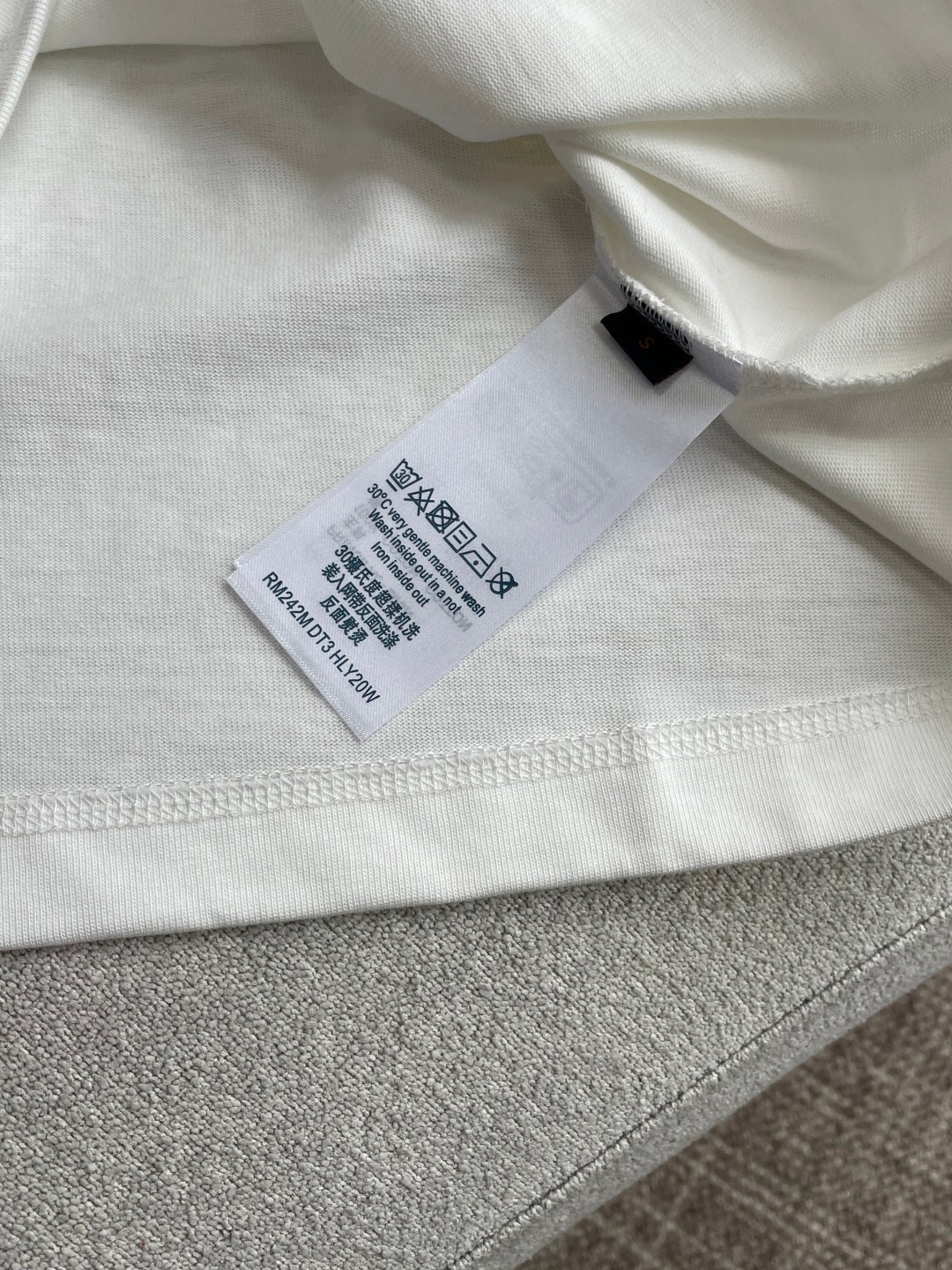 LV 26A Short-Sleeve T-Shirt Oversized Cotton 405952