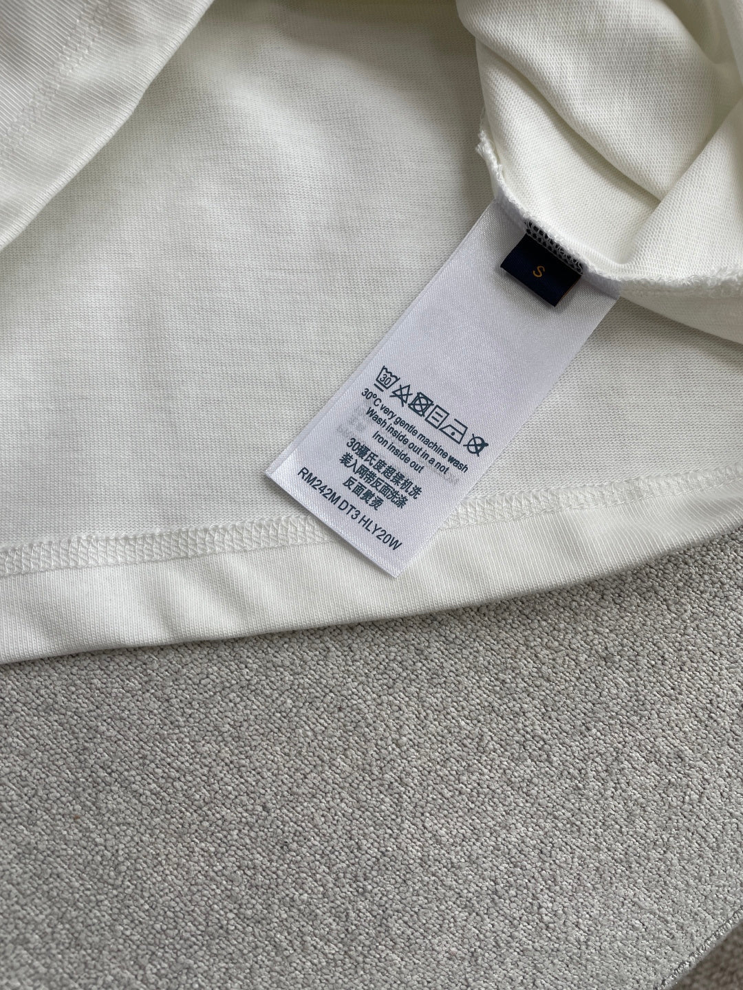 LV 26A Short-Sleeve T-Shirt Oversized Cotton 405967