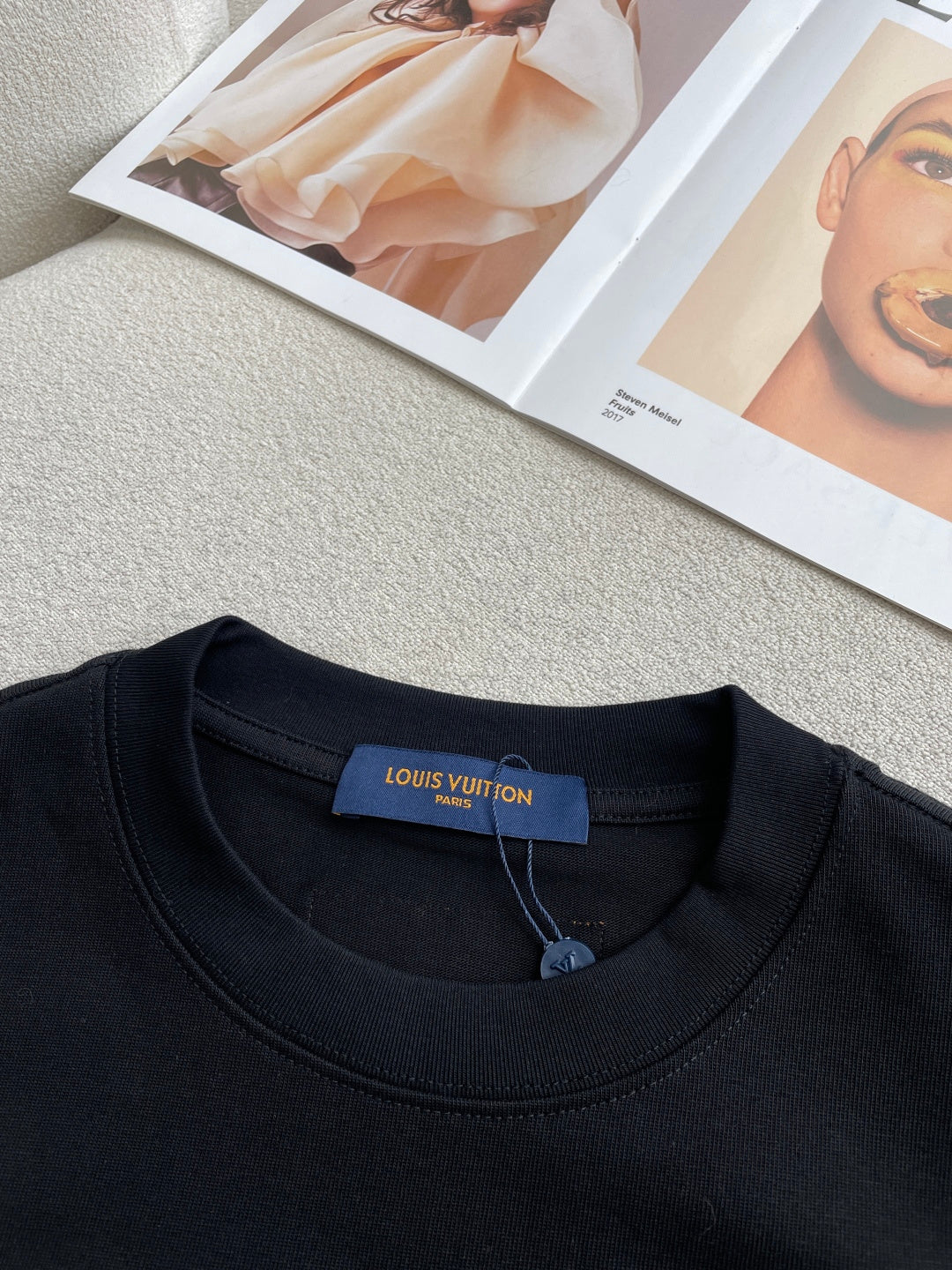 LV 26A Short-Sleeve T-Shirt Oversized Cotton 405968