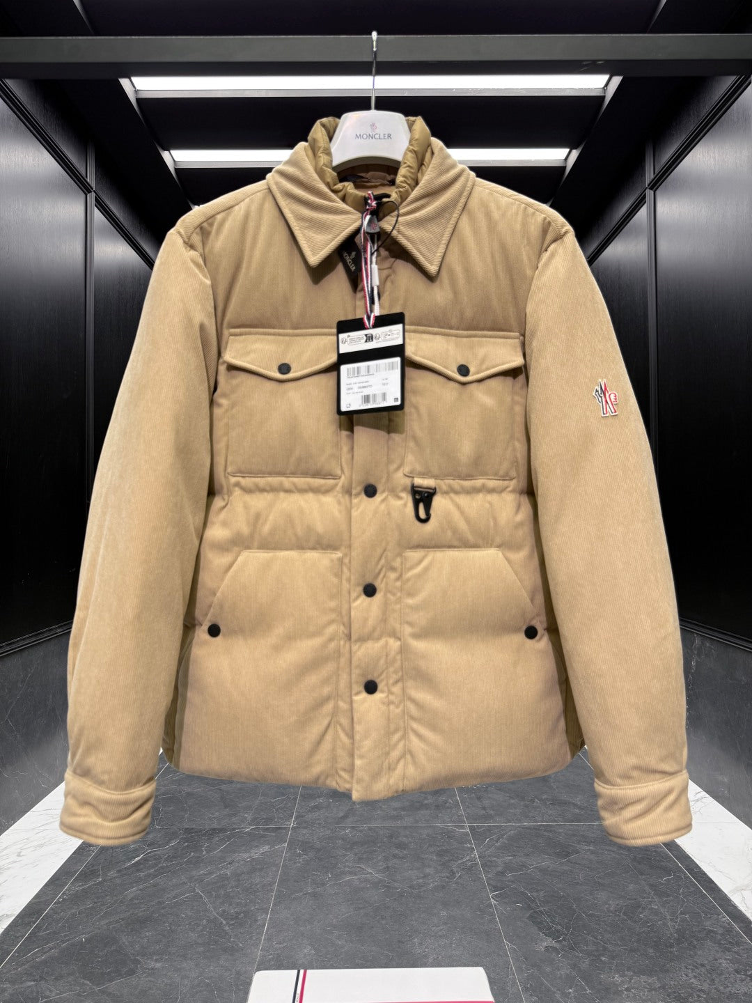 MC 25 Shirt Jacket Light Brown Velvet 0009