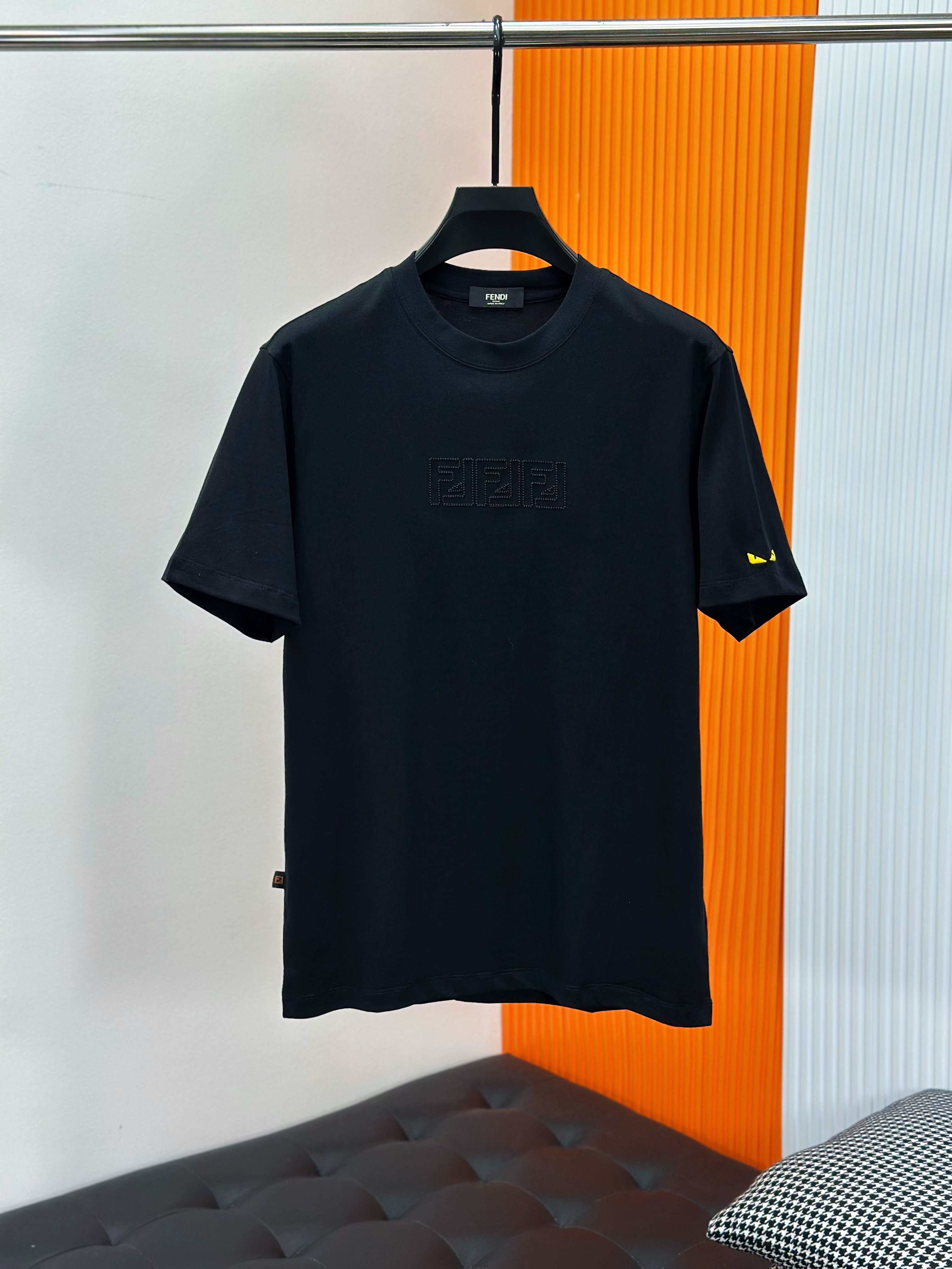 Fendi 2026 Short-Sleeve T-Shirt Cotton 739686