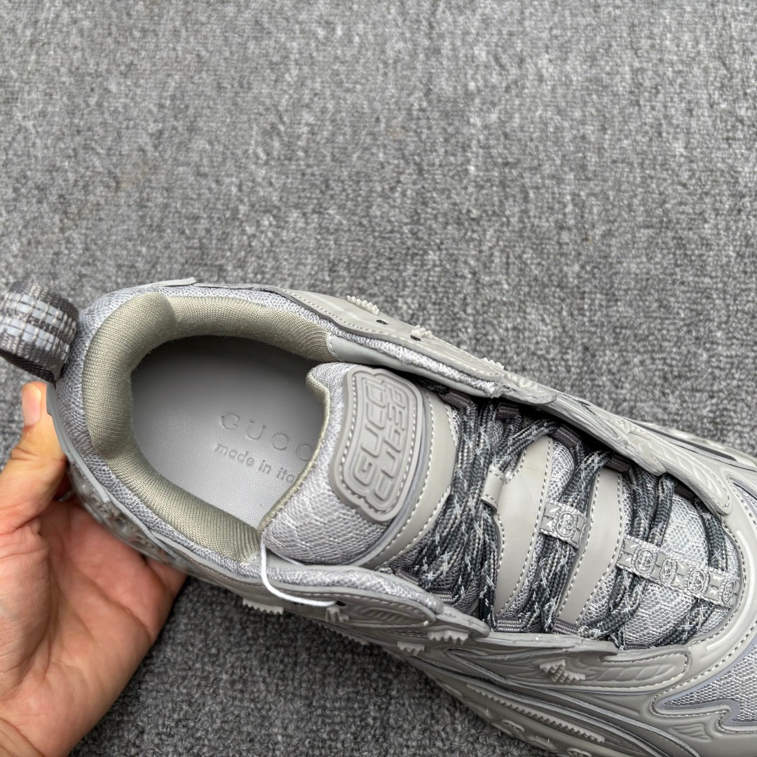 GG Men's 25 Cub3d Sneaker Grey Mesh 721093