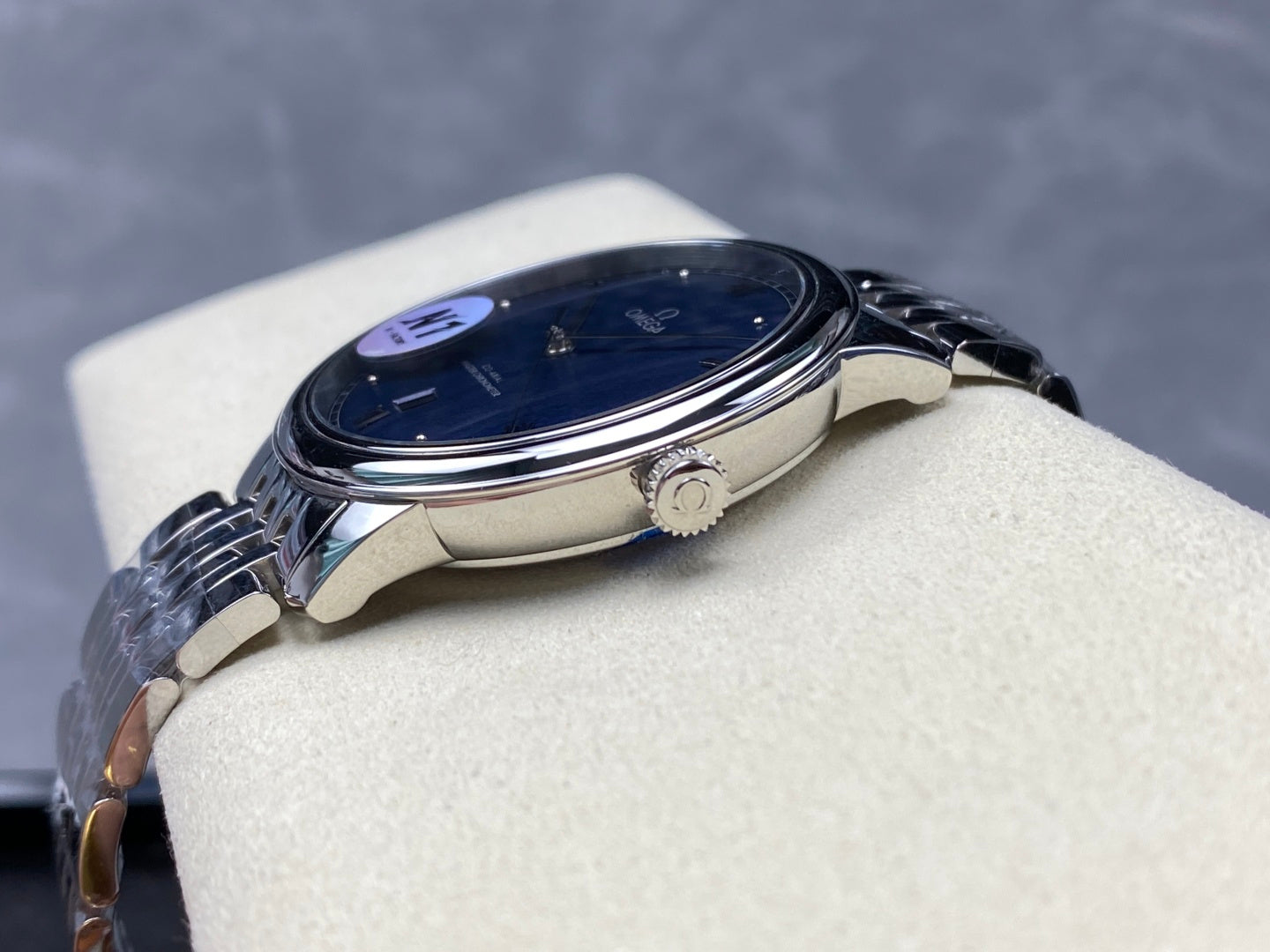 Omega De Ville Prestige Co-Axial Master Chronometer 41mm Blue Dial Watch