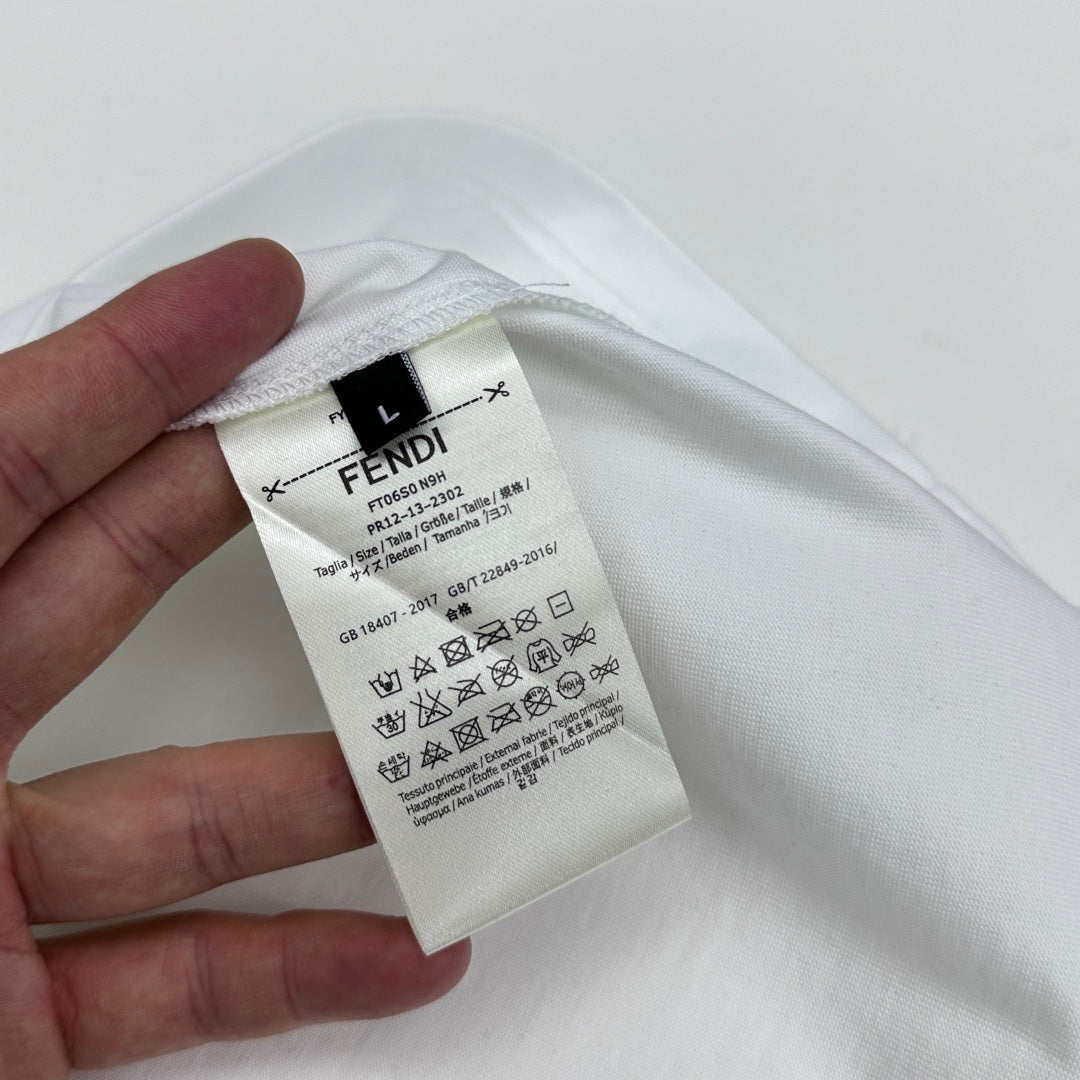 Fendi 2026 Short-Sleeve T-Shirt Cotton 738922