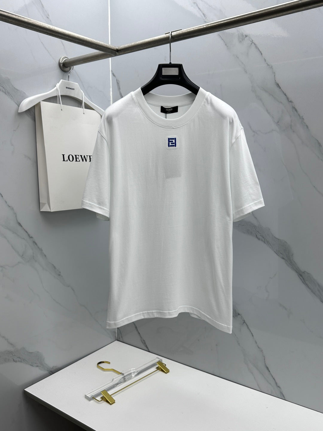 Fendi 2026 Short-Sleeve T-Shirt Cotton 738922