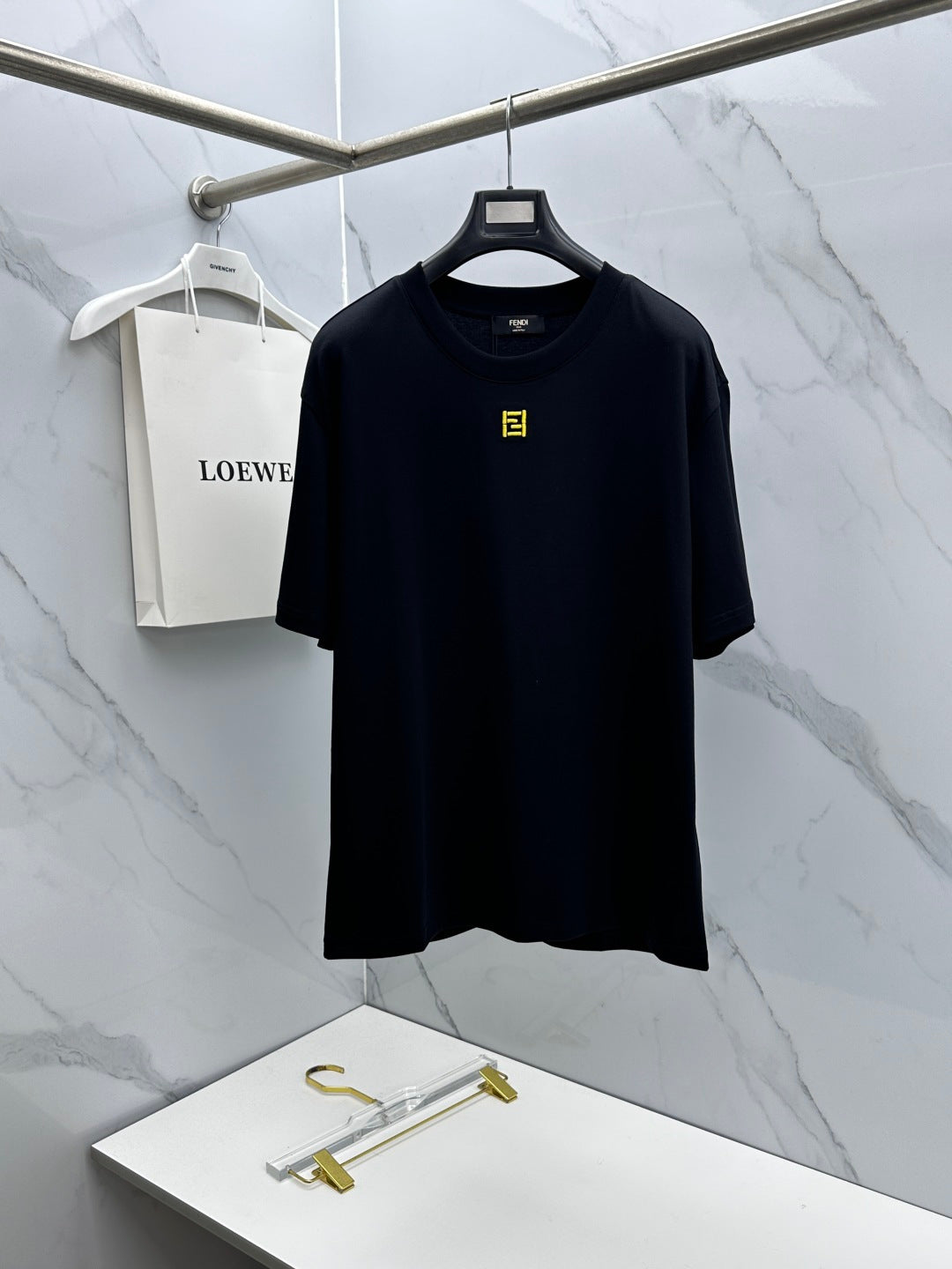 Fendi 2026 Short-Sleeve T-Shirt Cotton 738922