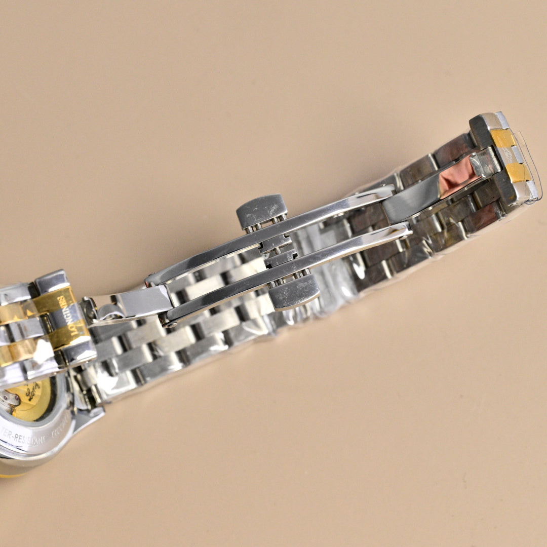 Longines Flagship 28mm Sliver Case Steel Gold