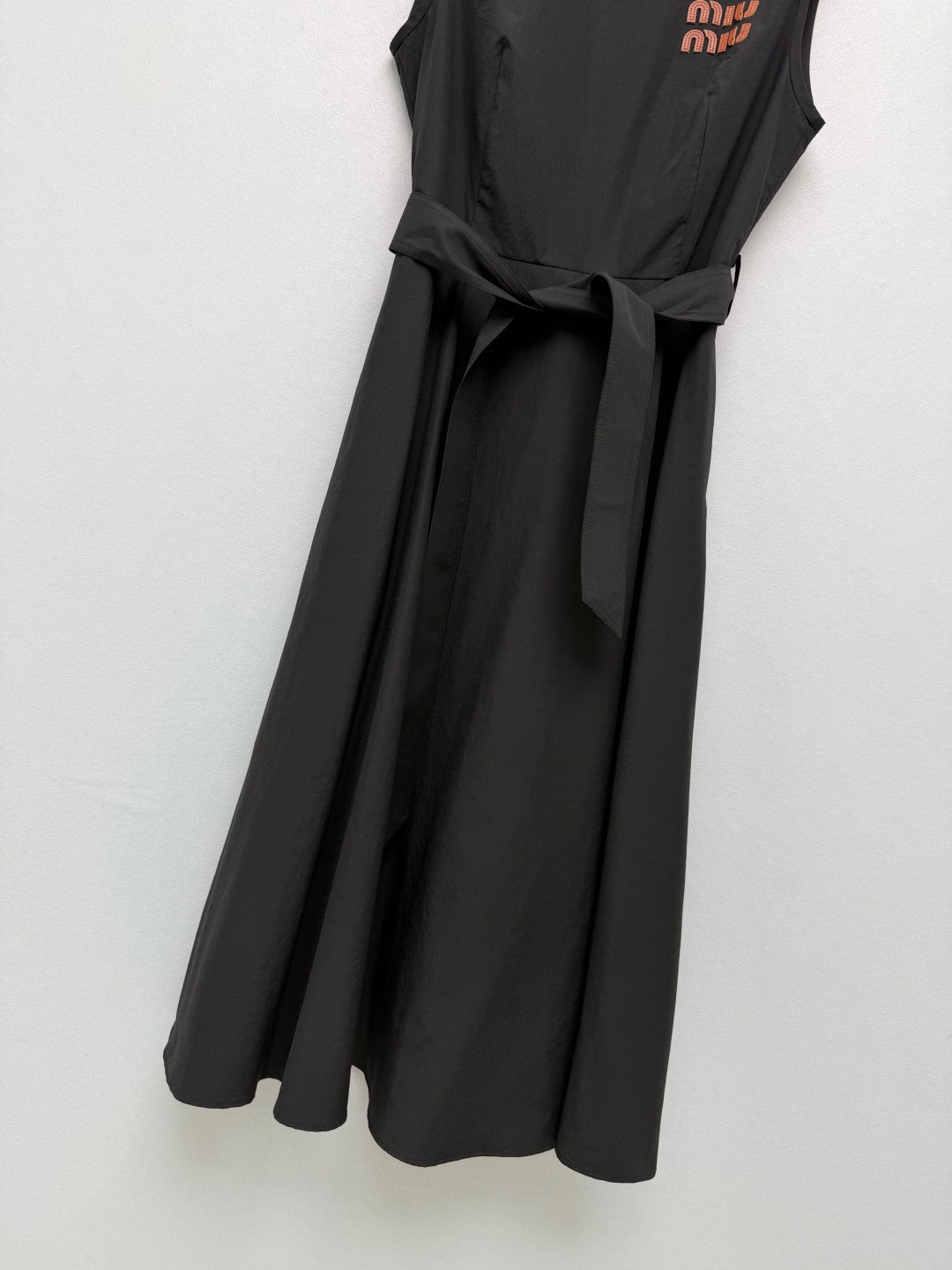 MiuMiu 2026 Dress Black Cotton 643289