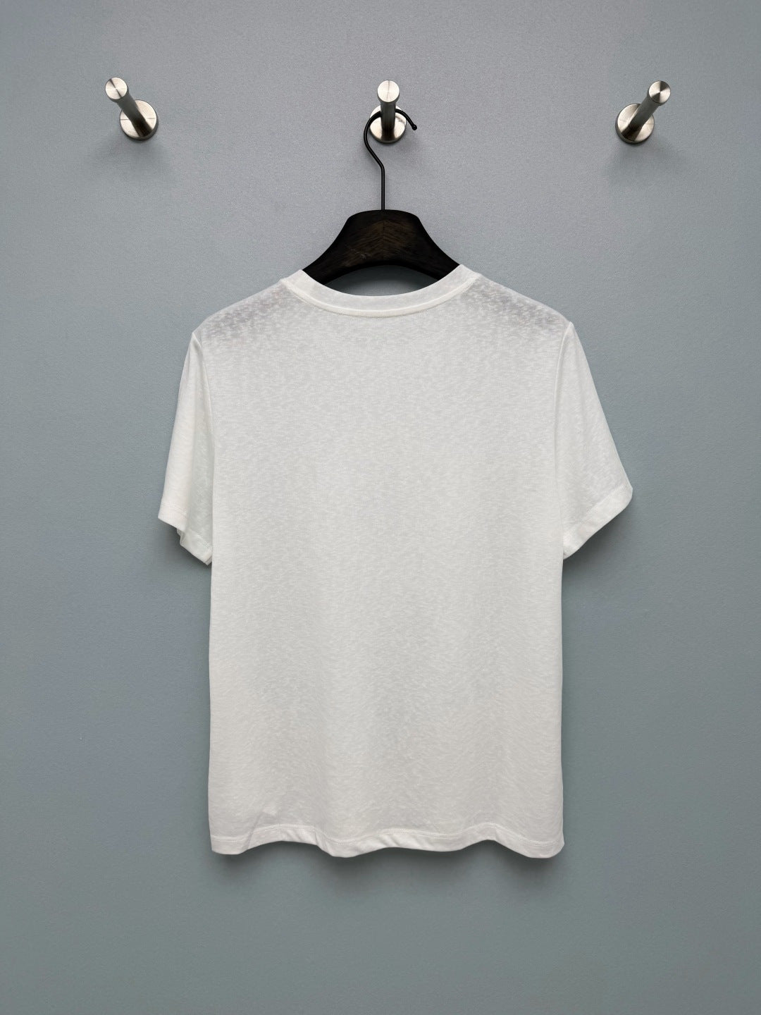 Dior 2026 Floral Embroidery Short-Sleeve T-Shirt White Cotton 392386