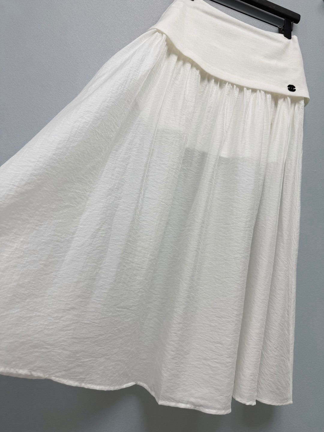 Chanel 2026 Gauze Skirt 399295