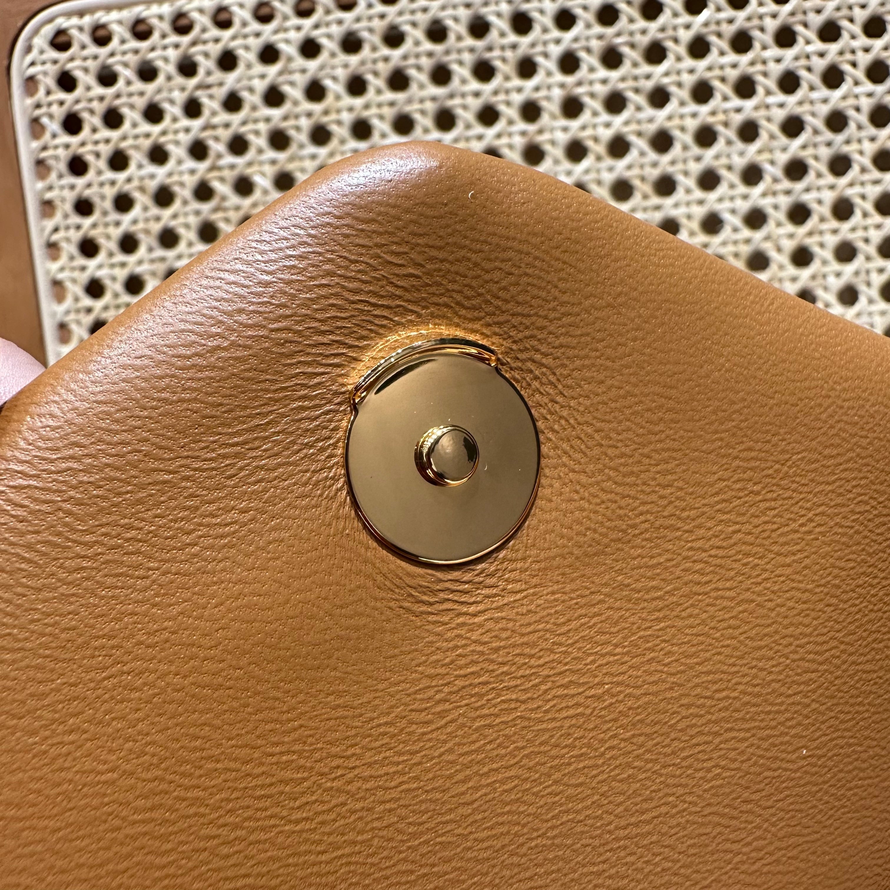 YSL Loulou Puffer Quilted Bag Brown Gold Lambskin  338793