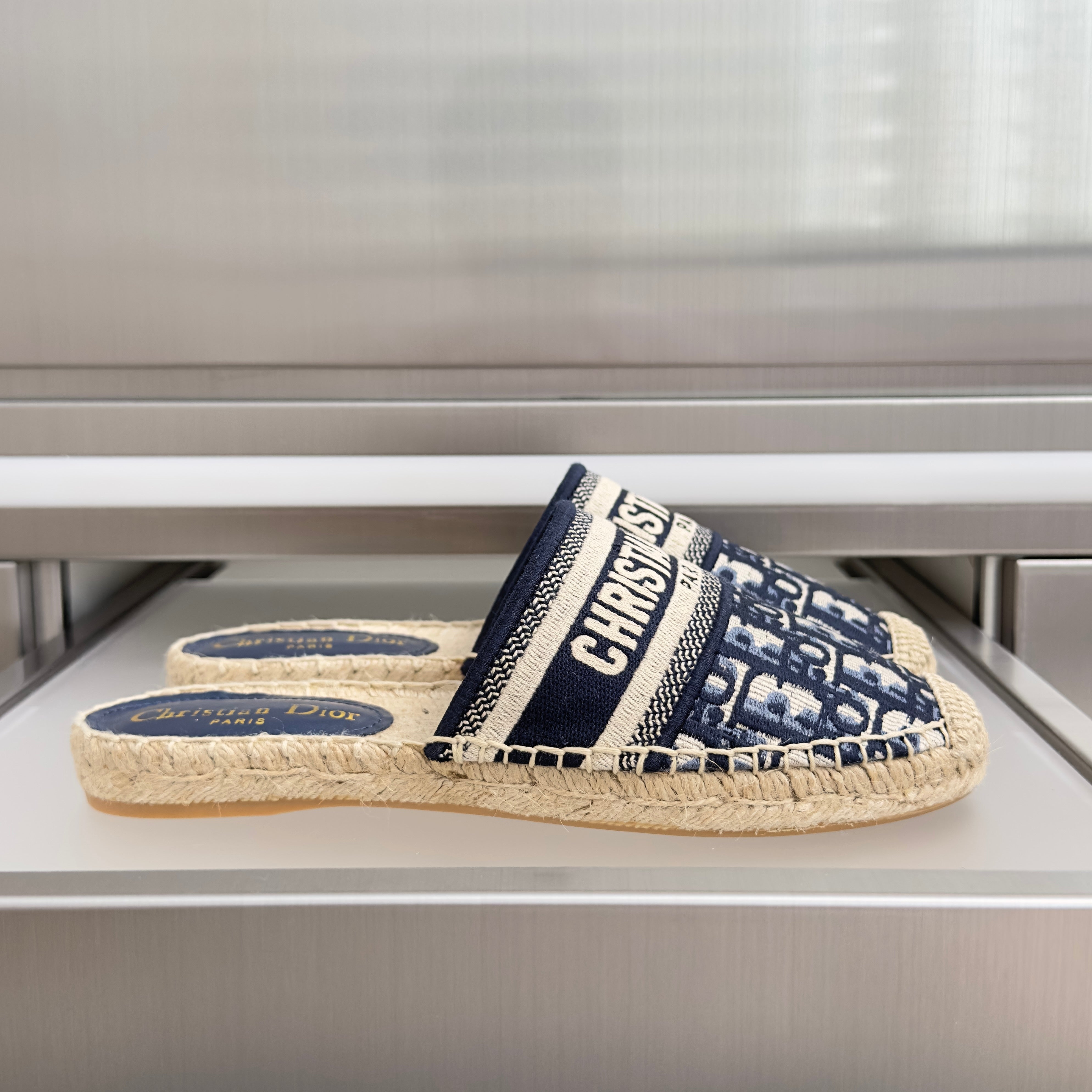 Dior 2026 Granville Espadrille Mule Fabric 972431