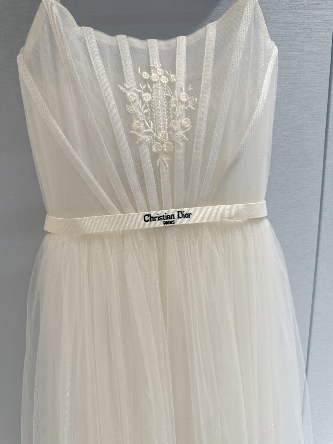 Dior 2026 Dress White Mesh 730301