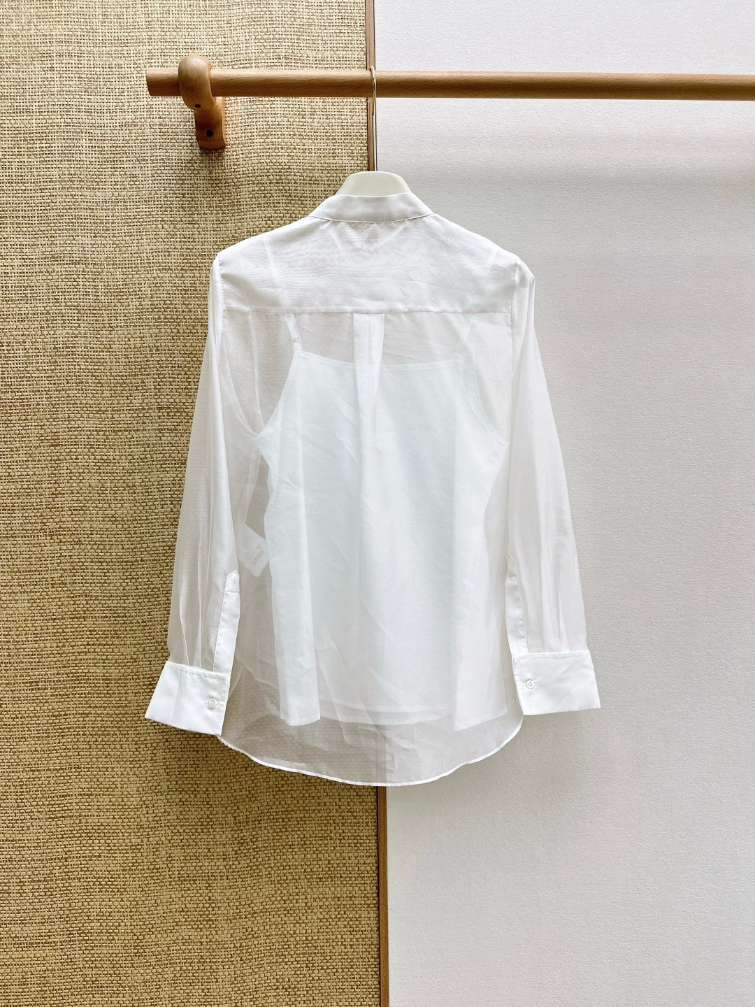 Dior 2026 Ruffle Shirt Tulle 571406