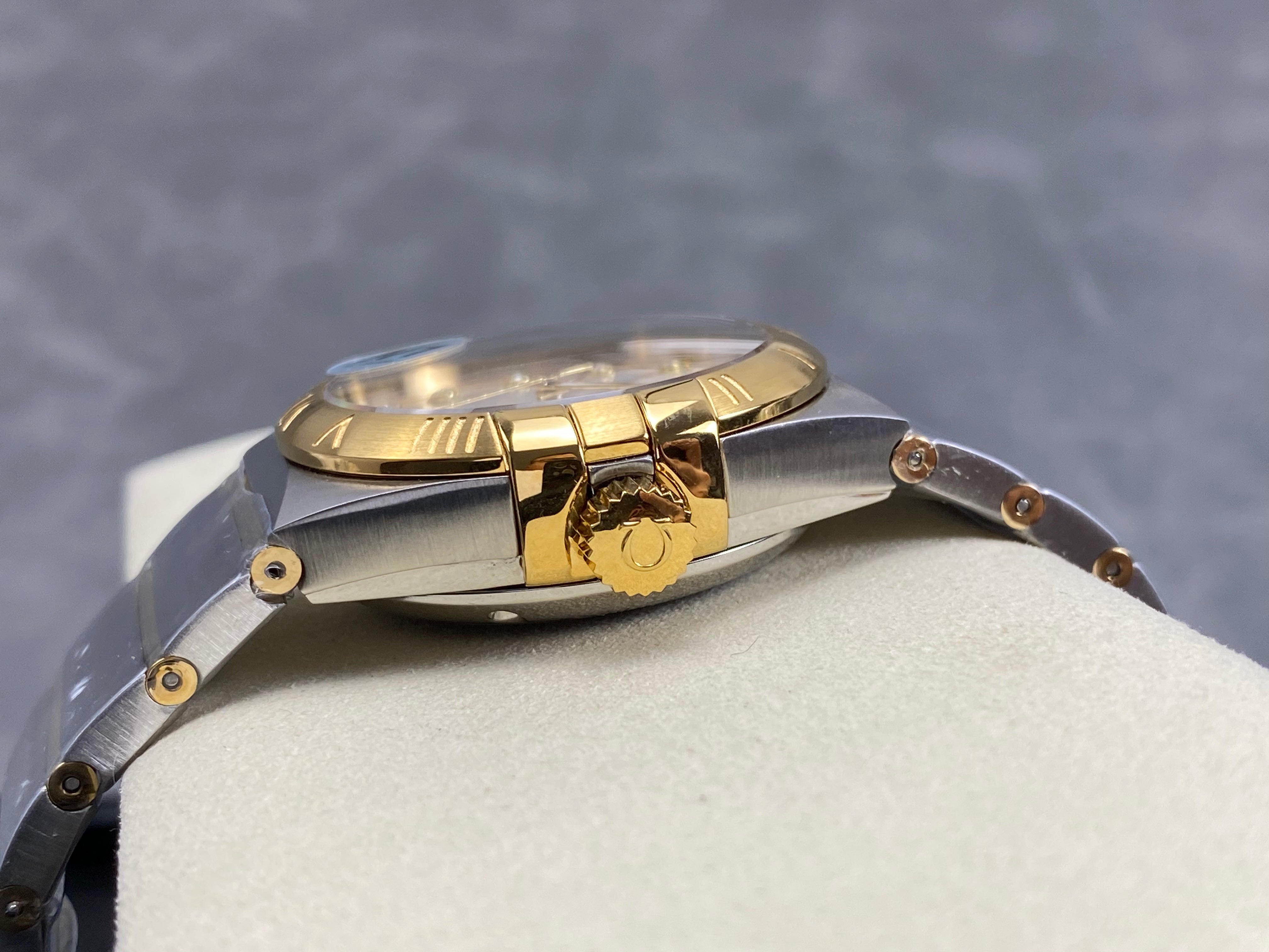 Omega Constellation Co-Axial Chronometer 38mm Gold Steel Case