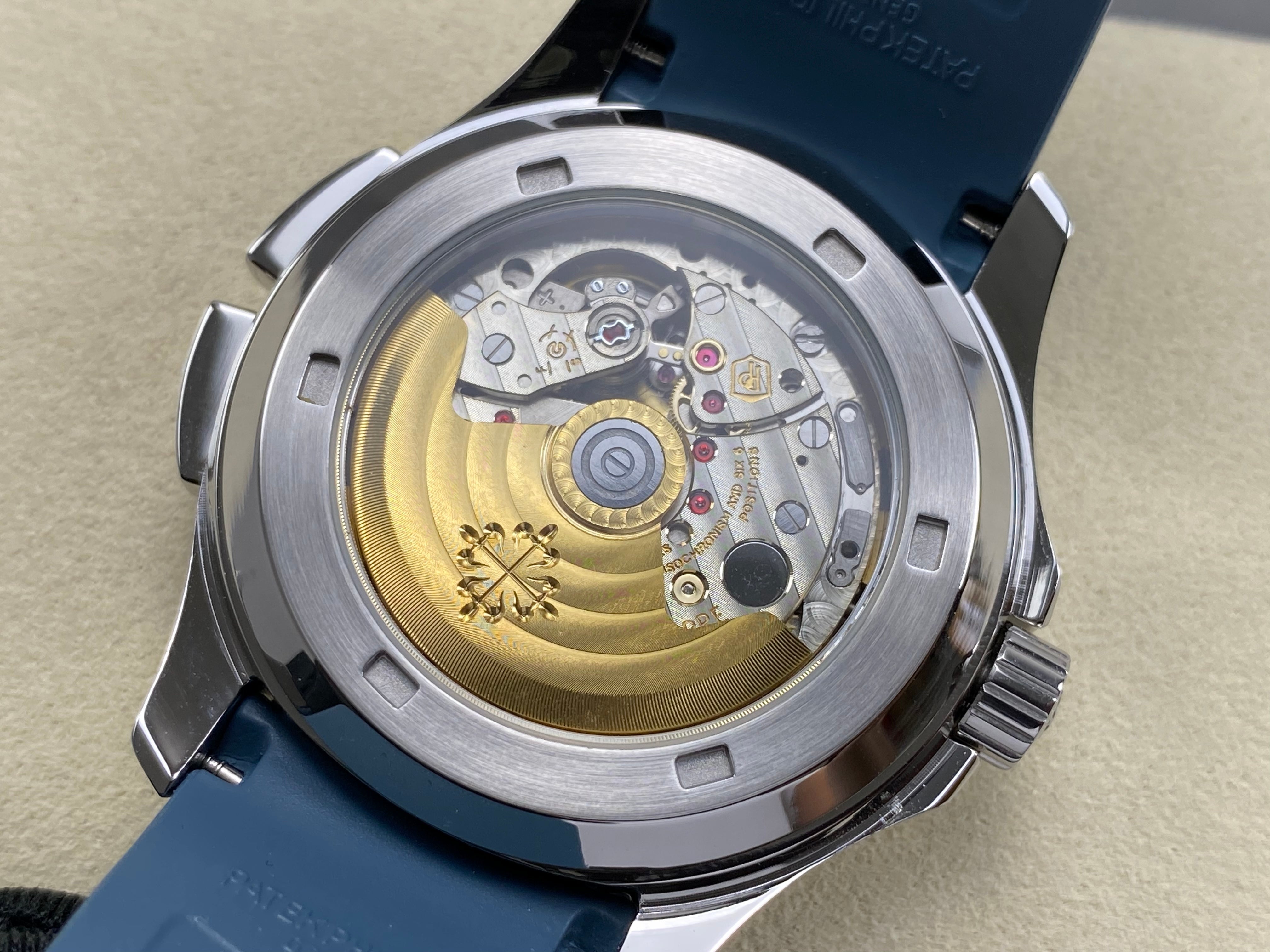 Patek Philippe Aquanaut Travel Time 40mm Blue Dial Steel Case