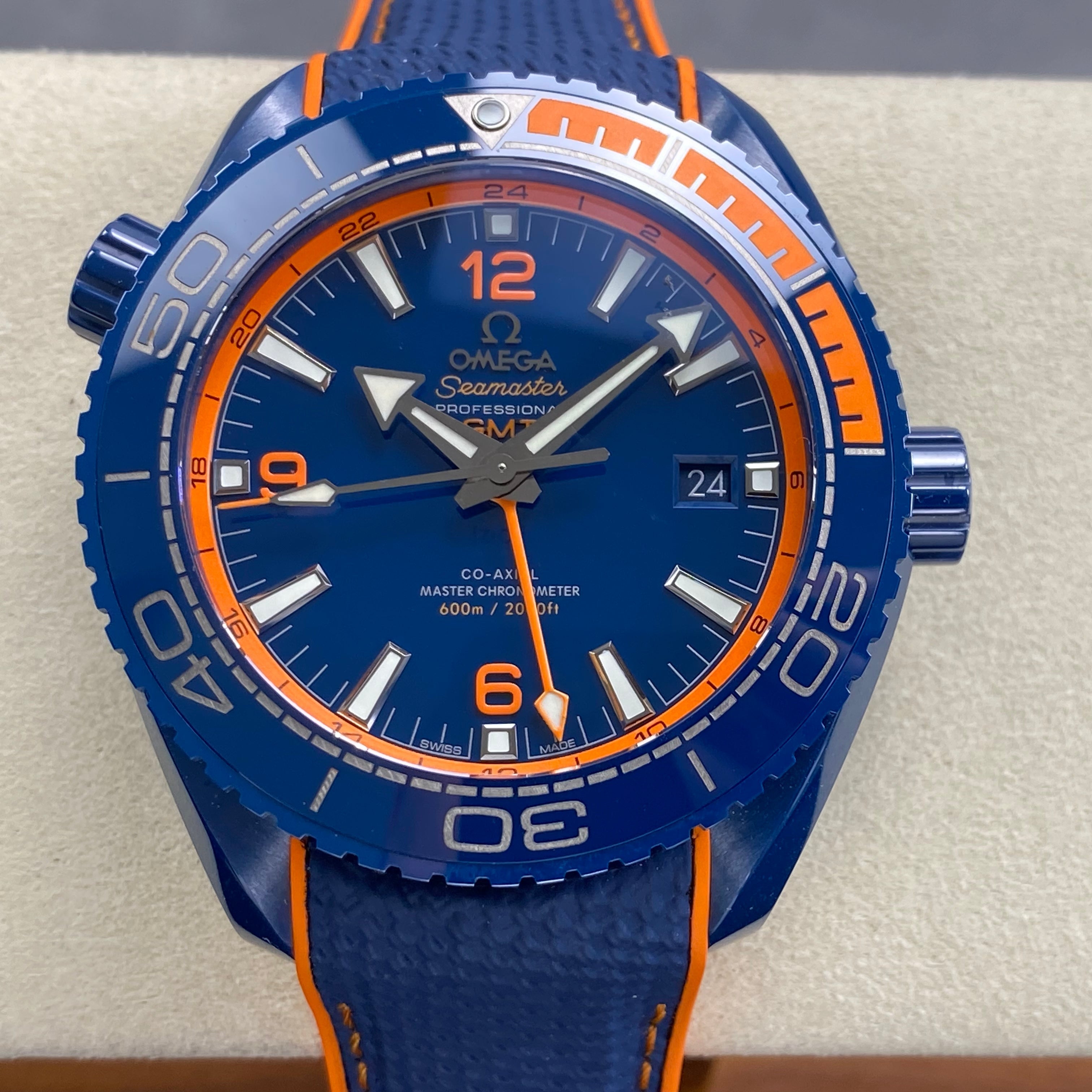 Omega Seamaster Ocean Planet Ceramic Deep Sea Blue 45.5 mm Watch