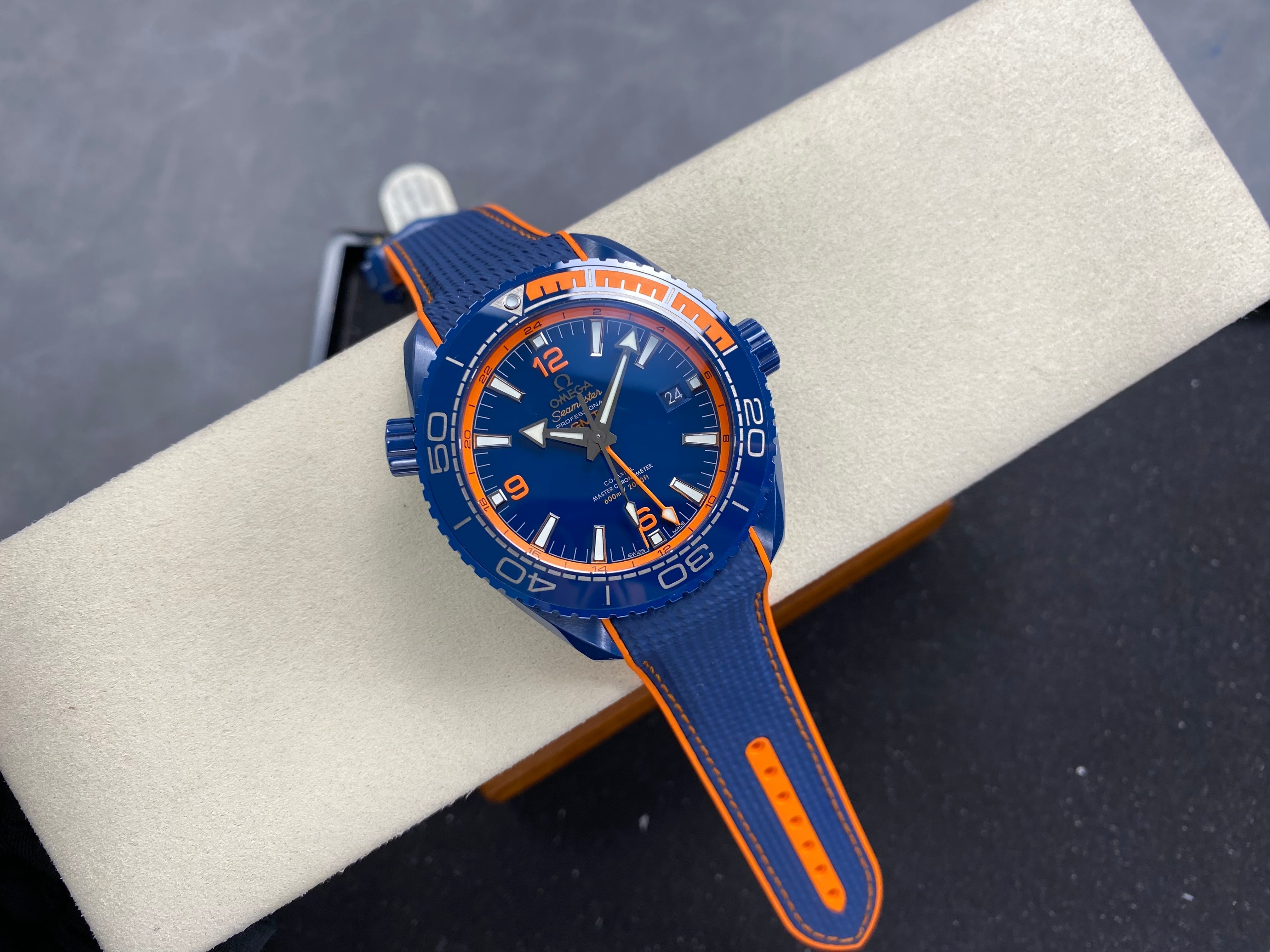 Omega Seamaster Ocean Planet Ceramic Deep Sea Blue 45.5 mm Watch