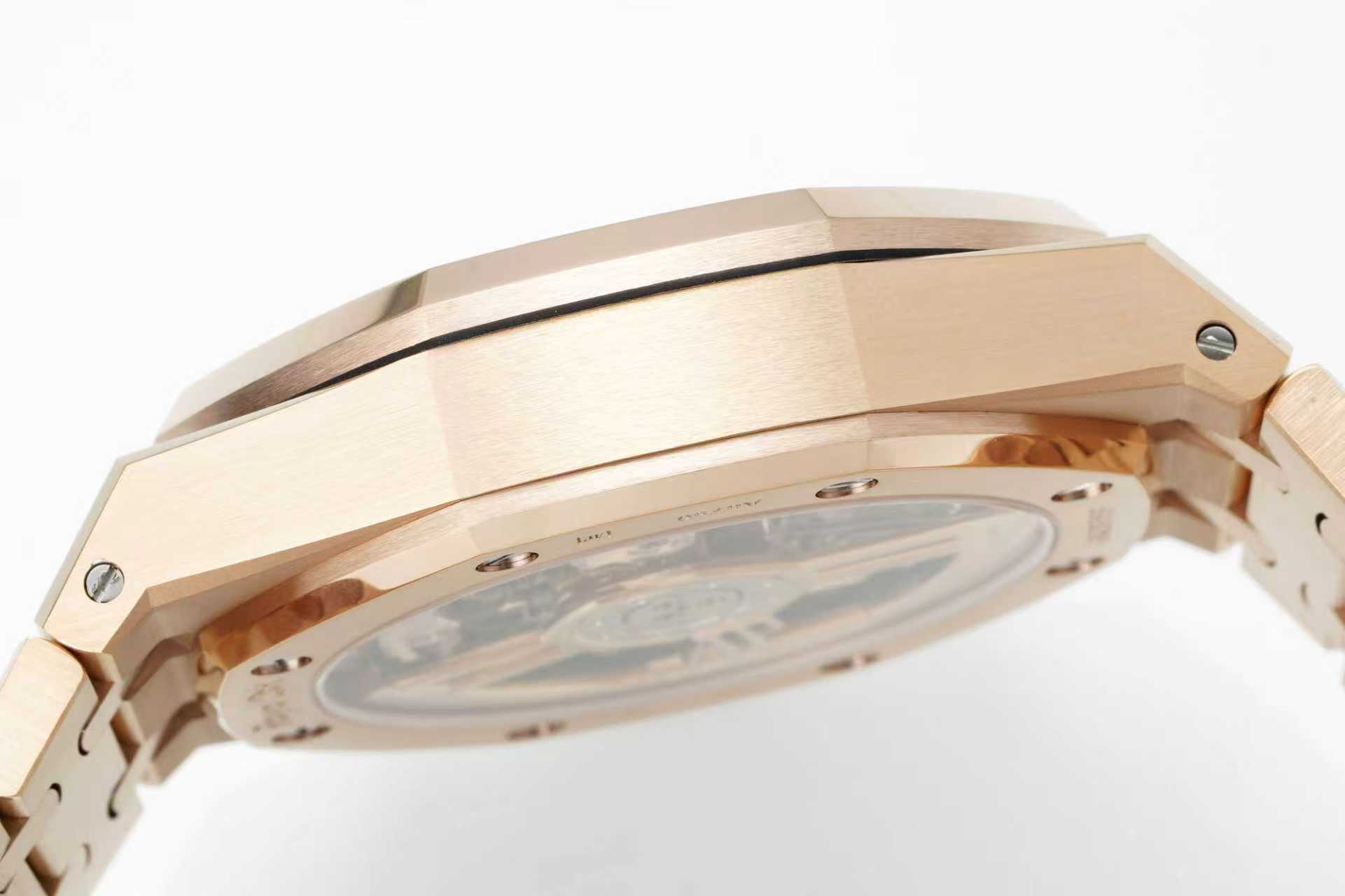 Audemars Piguet Royal Oak Chronograph 41mm Rose Gold Blue Dial