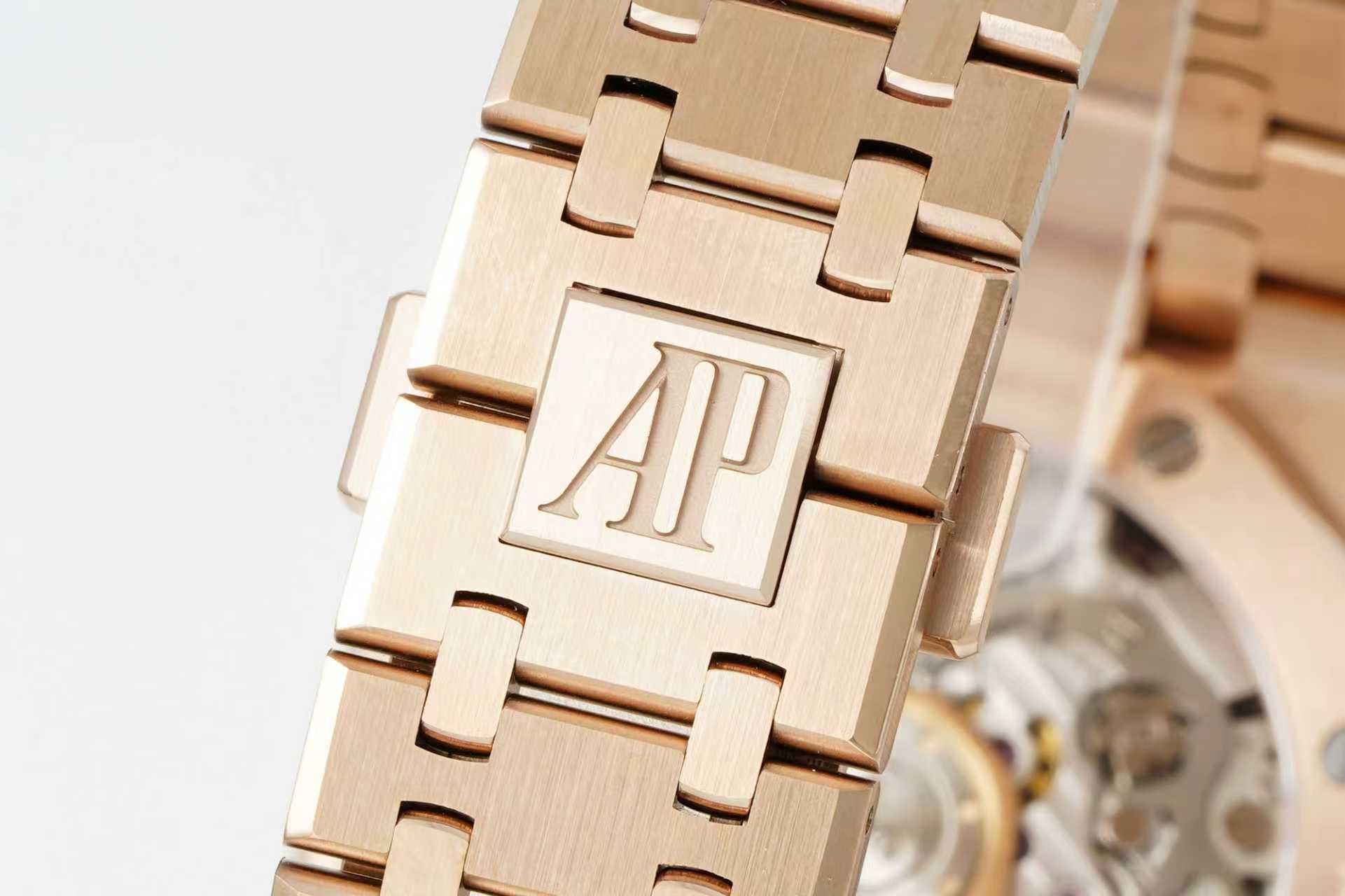 Audemars Piguet Royal Oak Chronograph 41mm Rose Gold Blue Dial