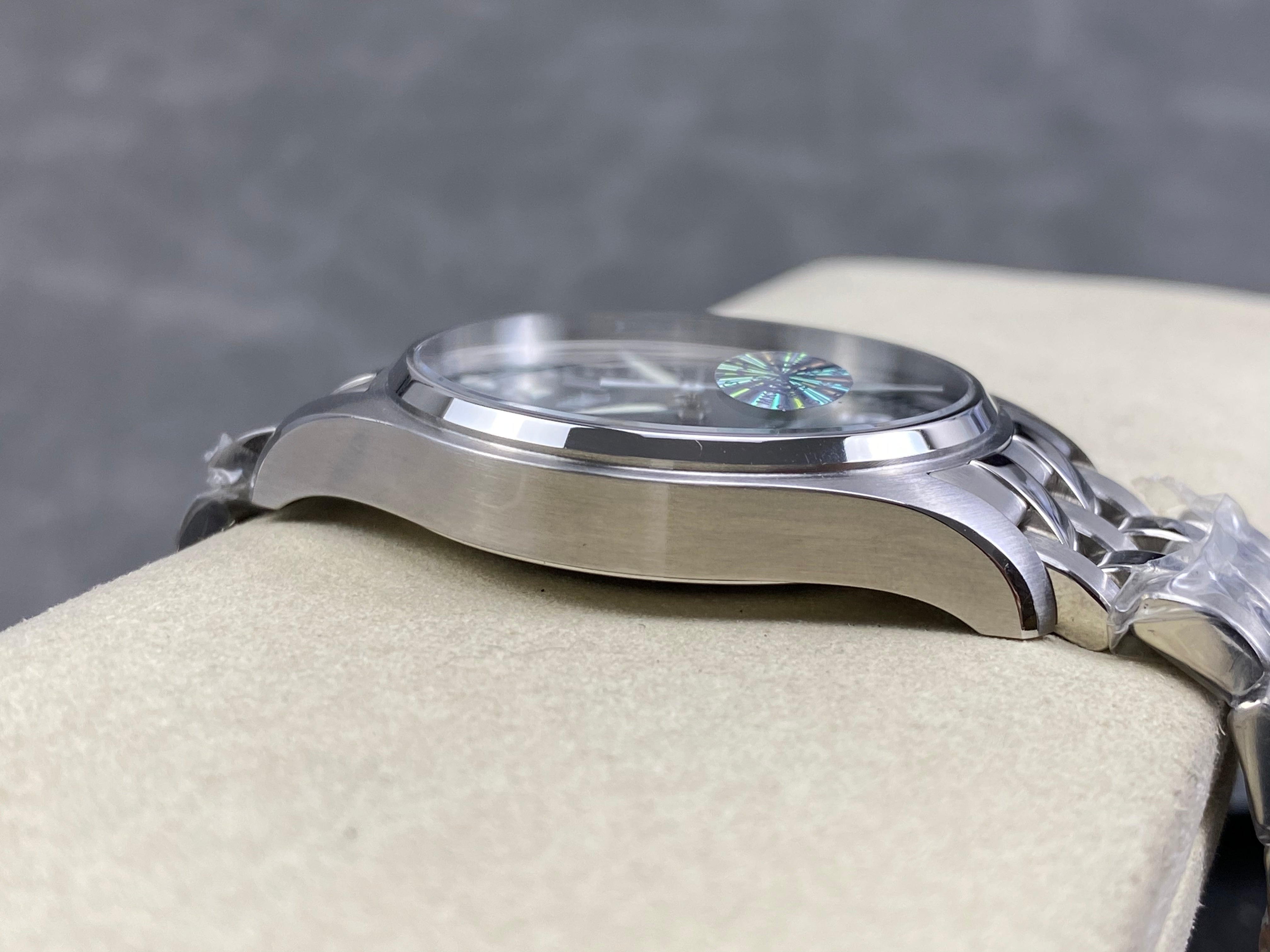 IWC Pilot's Mark XX 40mm Green Dial Steel Case