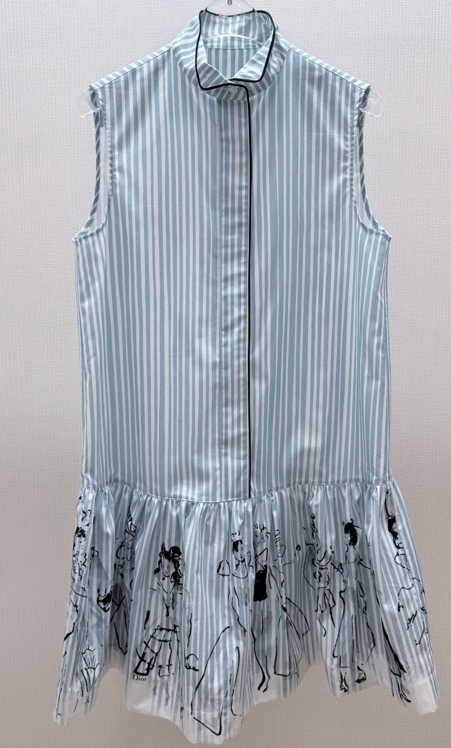Dior 2026 Vest Dress Blue Cotton 628380
