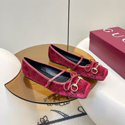 Gucci 2026 Horsebit Ballet Flat 645712
