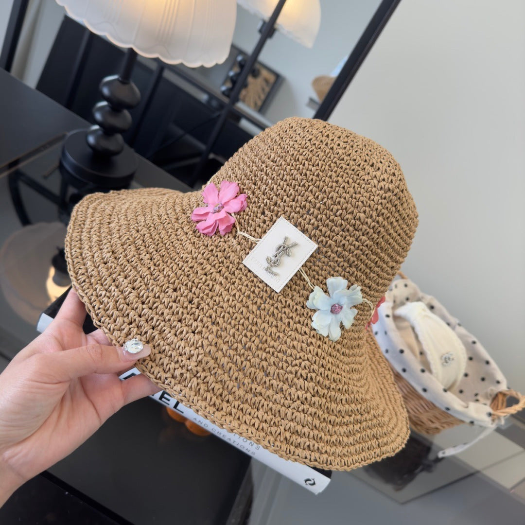 Saint Laurent Straw Hat 196098